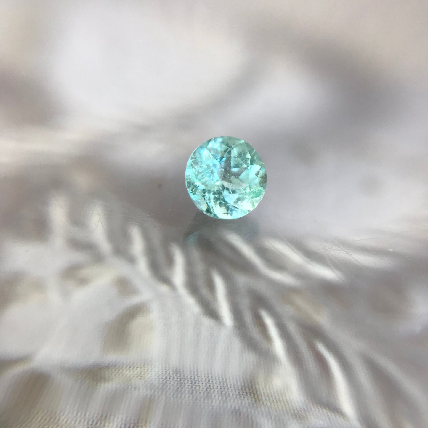 Your Pick 3 Green Blue Tourmaline Paraiba Cuprian 4 mm millimeters round 0.25 carat Faceted Loose Gemstone Unmounted Copper Bearing 4mm rare