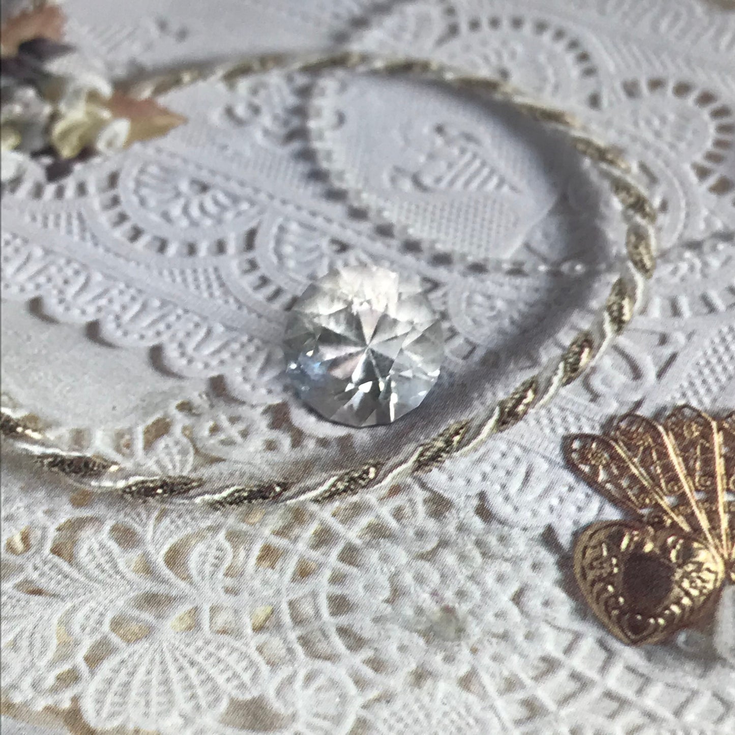 Round Brilliant Fluorite 7.30 Carat 11.6mm Round, Faceted Loose Unmounted Light Greyish Gemstone US Cut, Natural Faceted Fluorite Crystal