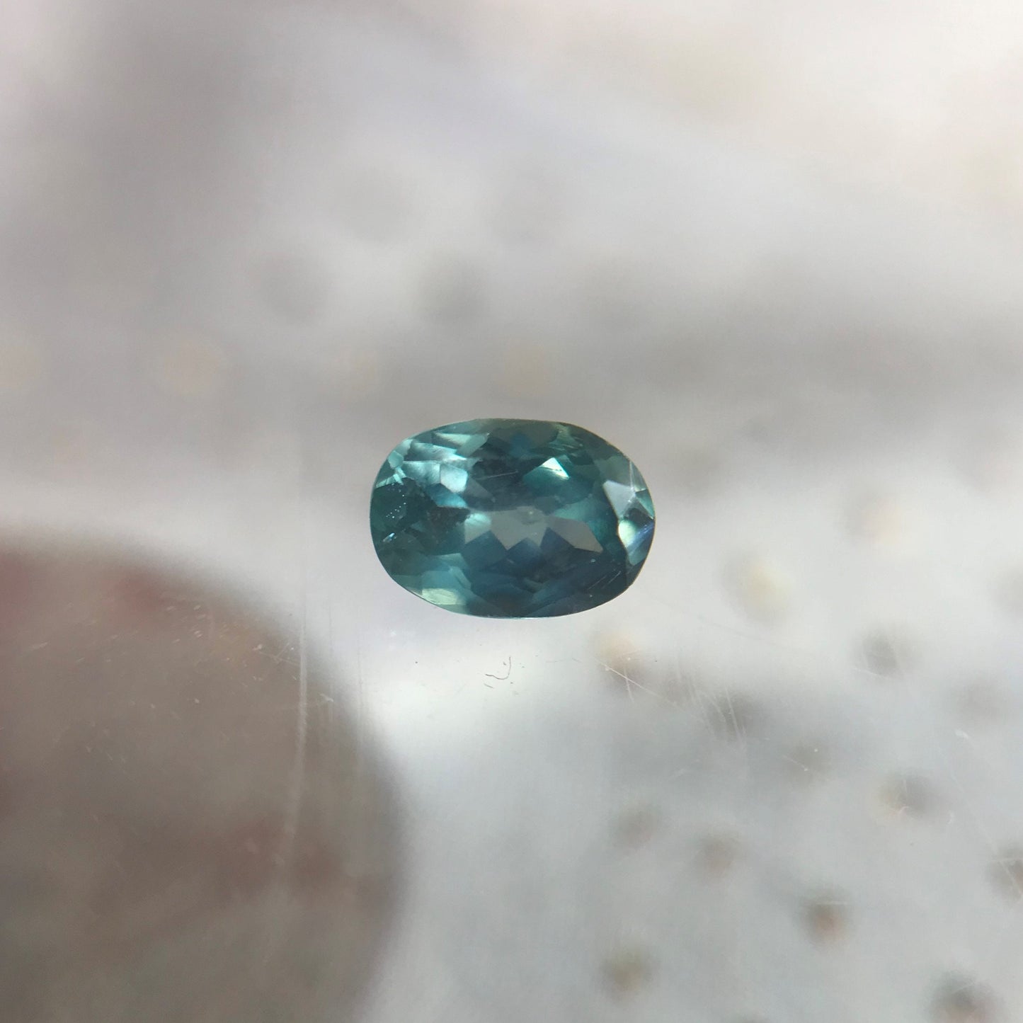 0.20 cts Natural Alexandrite Chrysoberyl 4x3mm Blue Green Purple Faceted Gem Rare Color Change Loose Gemstone