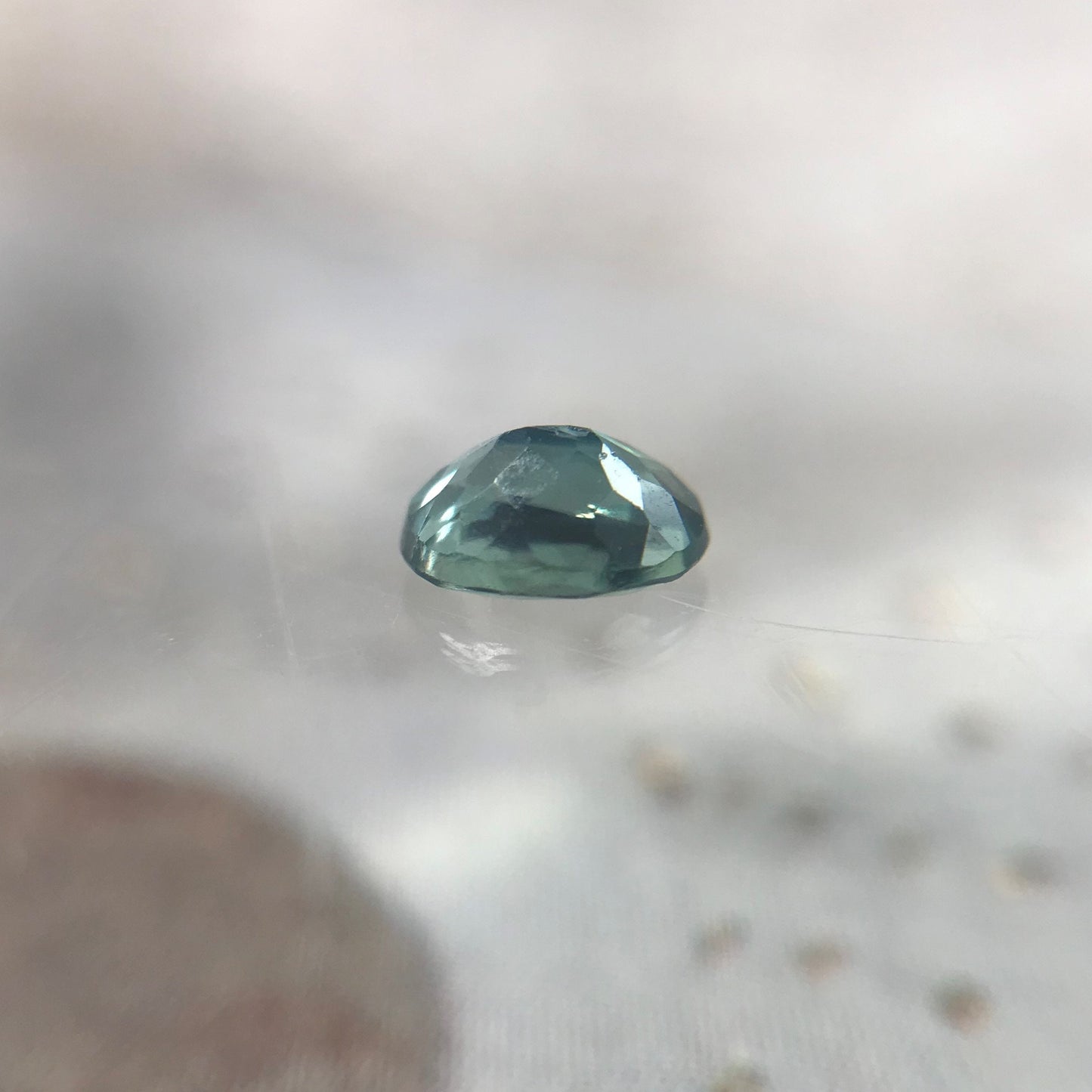 0.20 cts Natural Alexandrite Chrysoberyl 4x3mm Blue Green Purple Faceted Gem Rare Color Change Loose Gemstone