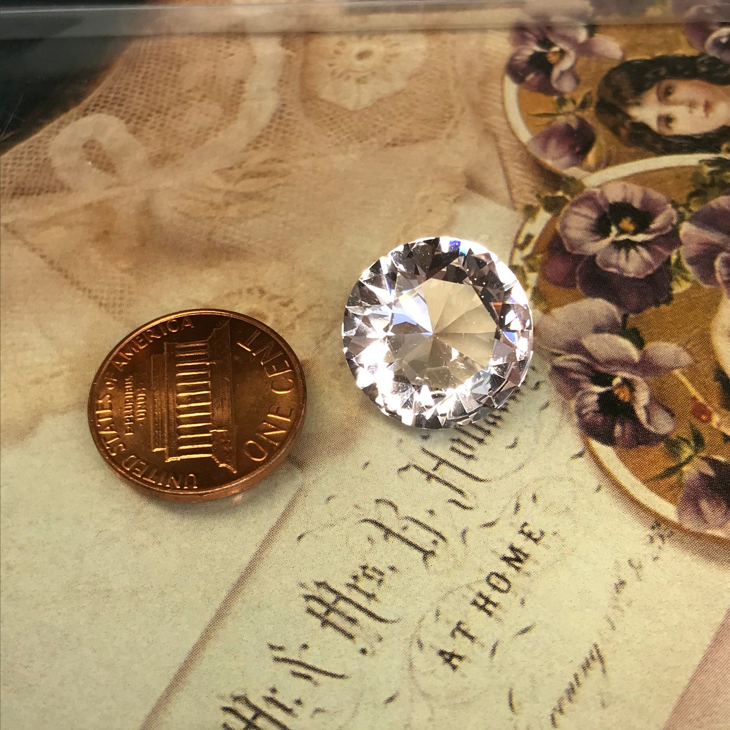 11.69 Carat Natural Morganite 16.5mm Round Light Purple Cut Loose Gem Unmounted Gemstone Beryl, 16 mm Round Certified Morganite US Seller