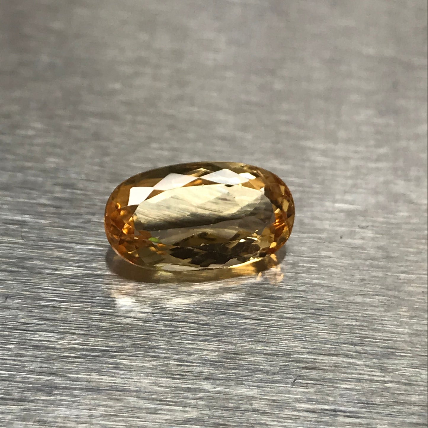 5.73 Carat Precious Topaz 14.5x8mm Oval Loose Faceted Gemstone