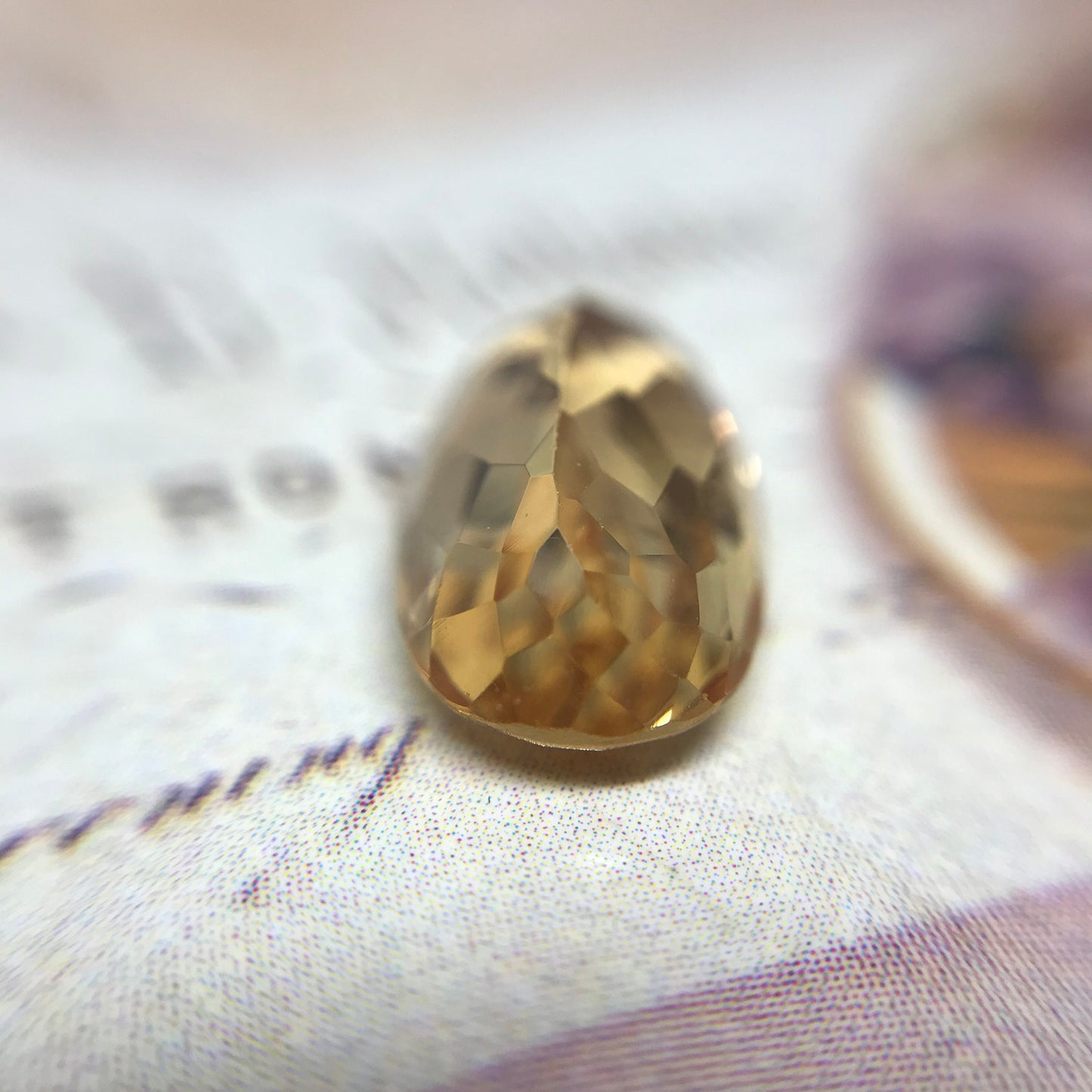 5.73 Carat Precious Topaz 14.5x8mm Oval Loose Faceted Gemstone