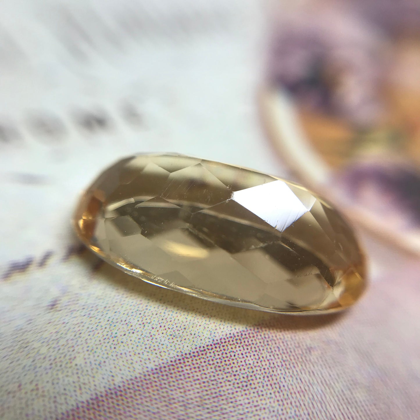 5.73 Carat Precious Topaz 14.5x8mm Oval Loose Faceted Gemstone