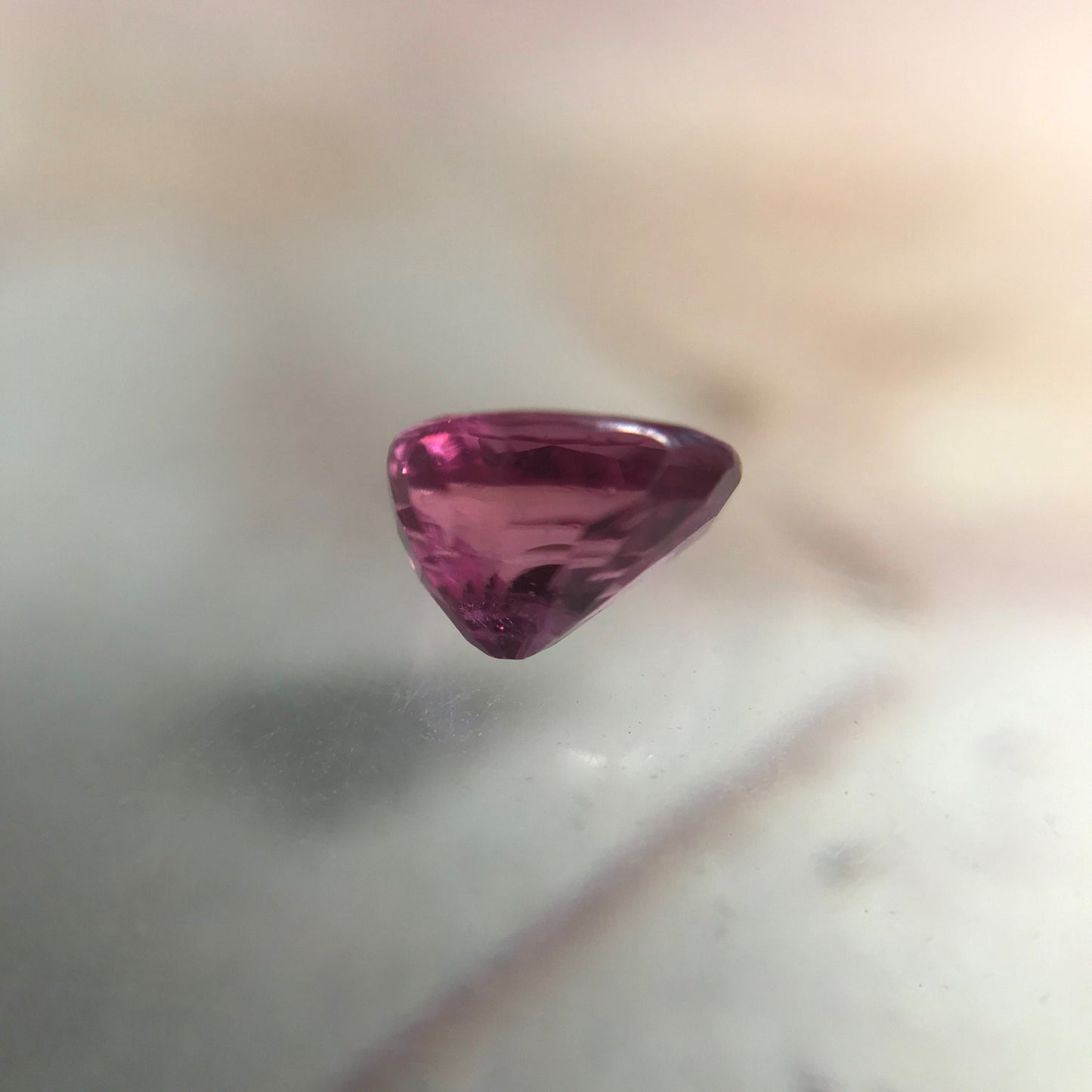 Natural Ruby 0.76 Carat 5.5mm Heat Only Loose Gemstone Faceted Gem Corundum Oval Cut Purple Red Real Beautiful July Birthstone Heat Only