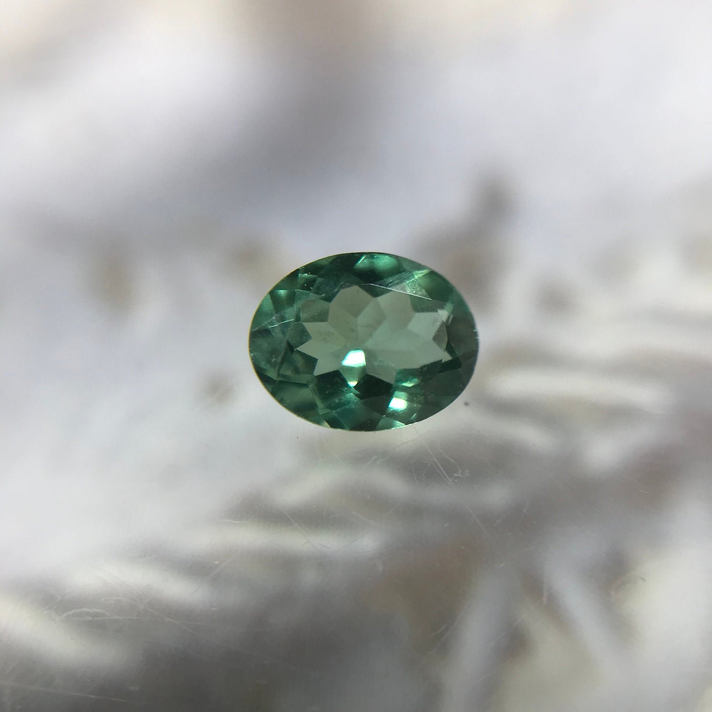 Natural Chrysoberyl 0.45 carat 5.5x4.3mm Blue Green Loose Gemstone