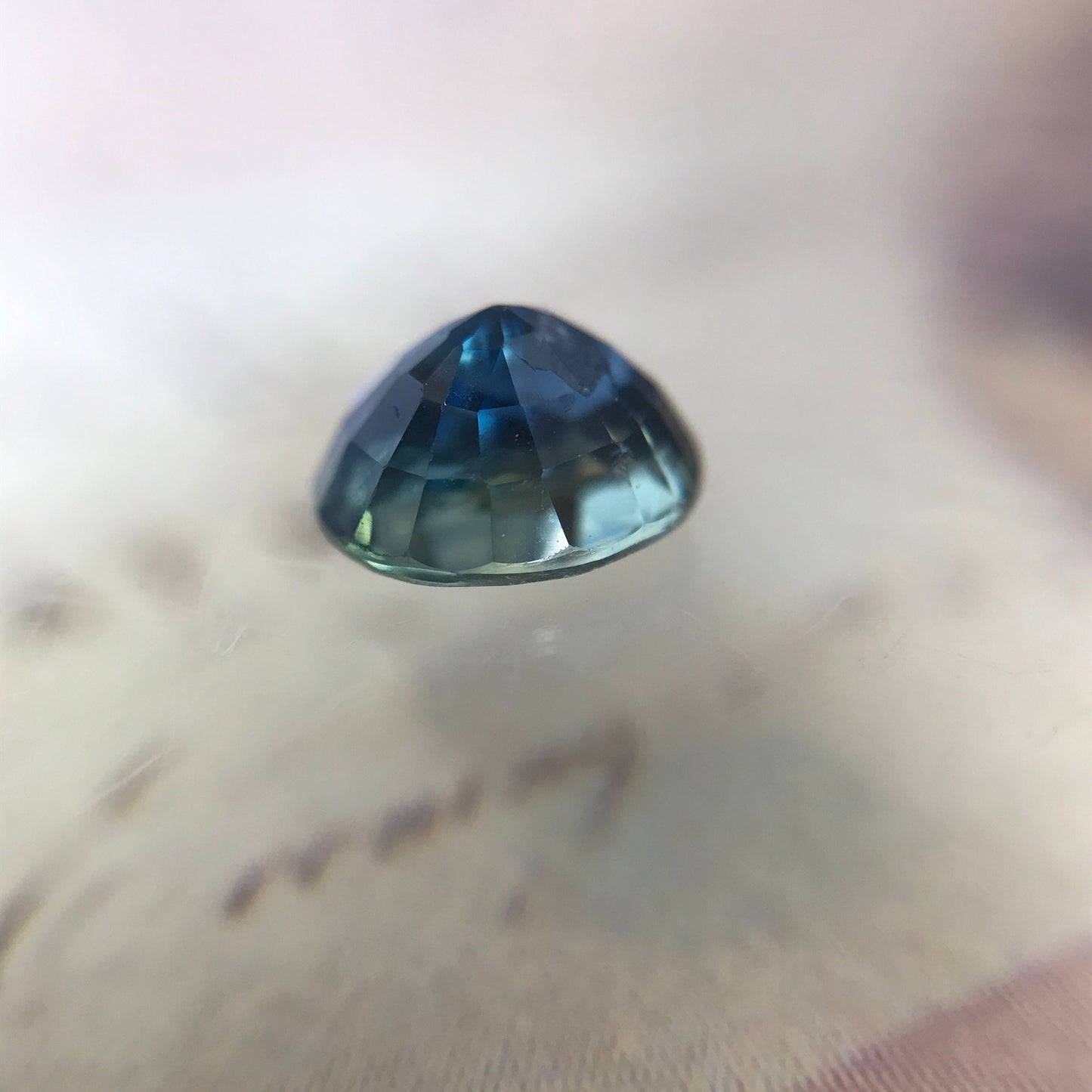 Natural Blue Sapphire 6x5mm 0.96 Carats Oval Corundum Blue Gem Faceted Loose Unmounted Gemstone