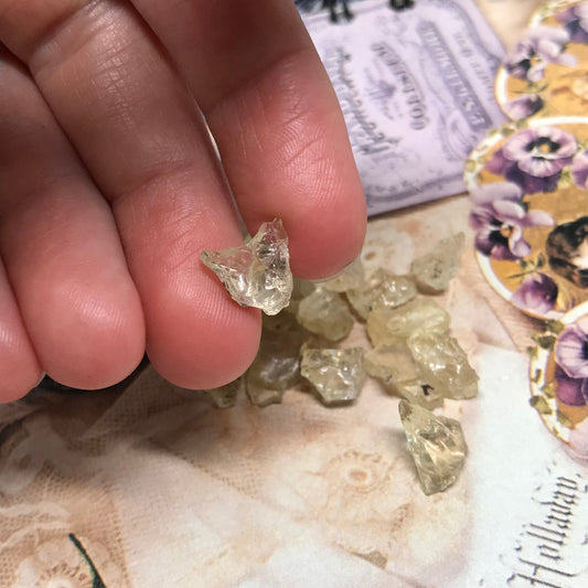 3-Utah Sunstone - 2 to 3 Carats each - Raw Sunstone - Natural Sunstone - Sunstone Rough - Raw Stones - Light Yellow Labradorite Feldspar