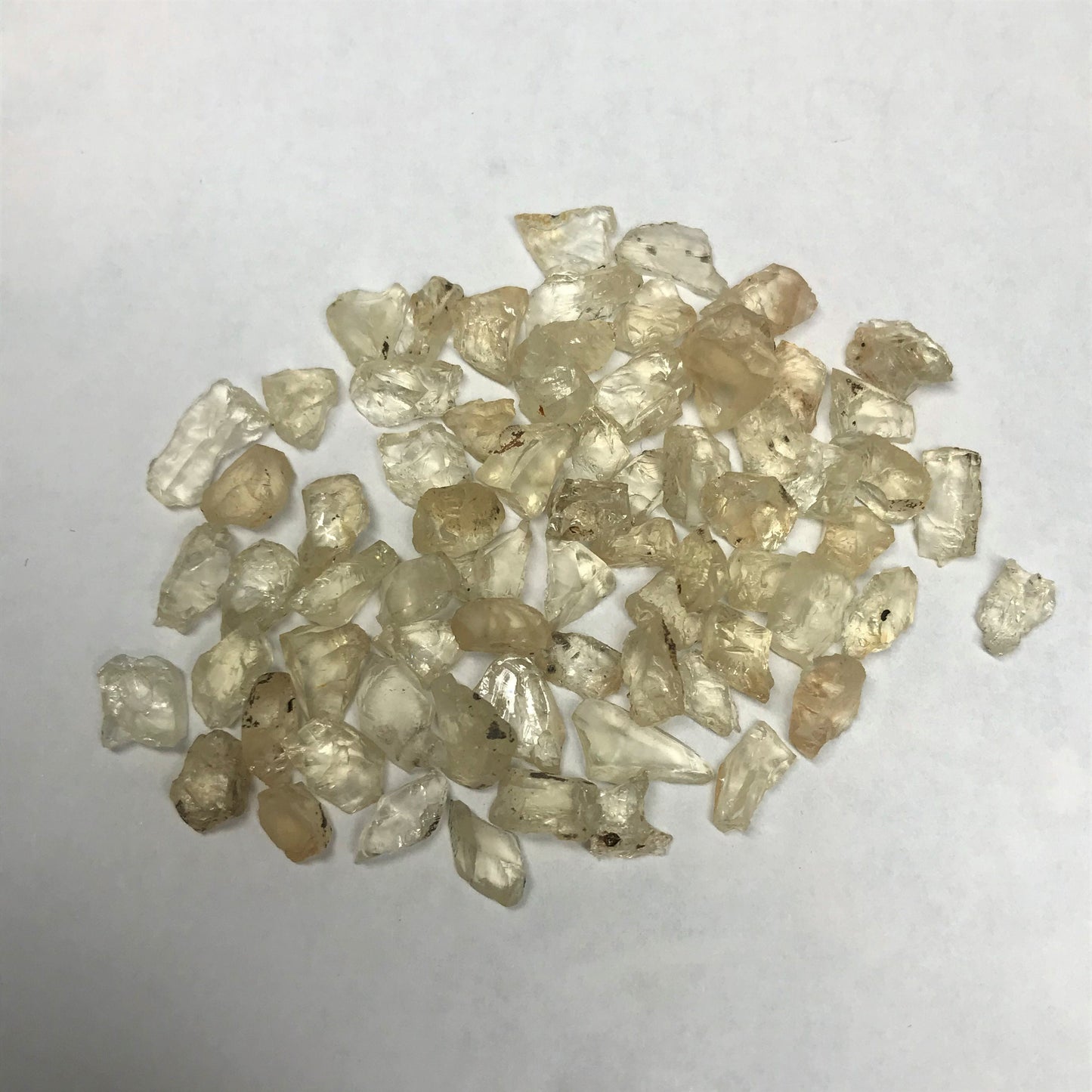 15-Utah Sunstone - 0.5 to 1 Carat each - Raw Sunstone - Natural Sunstone - Sunstone Rough - Raw Stones -Light Yellow Labradorite Feldspar