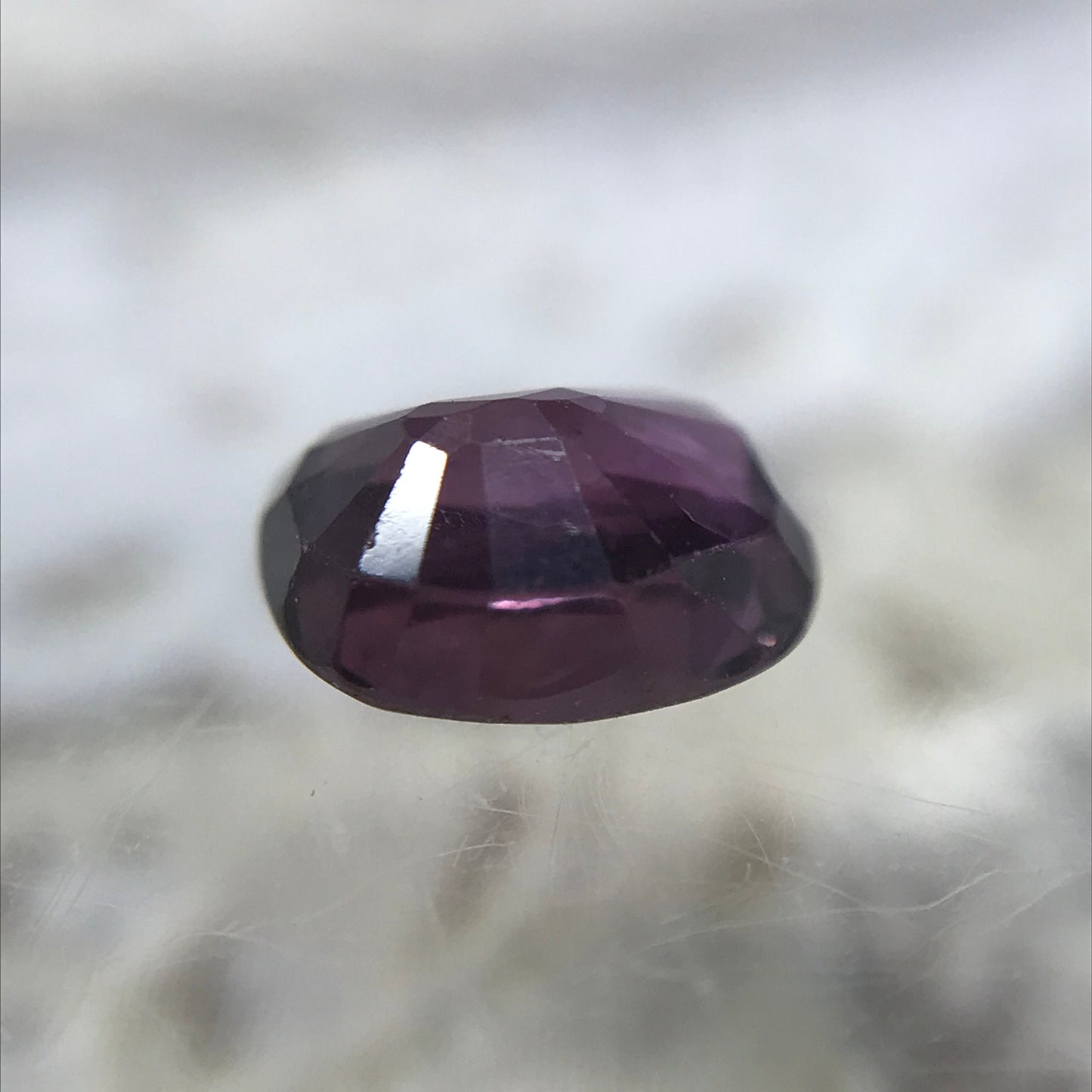 Natural Purple Sapphire 1.04 carats 6.2x5.3 mm Fancy Sapphire, Loose Faceted Unmounted Gemstone Earth Mined Gem Cushion Cut Square Stone