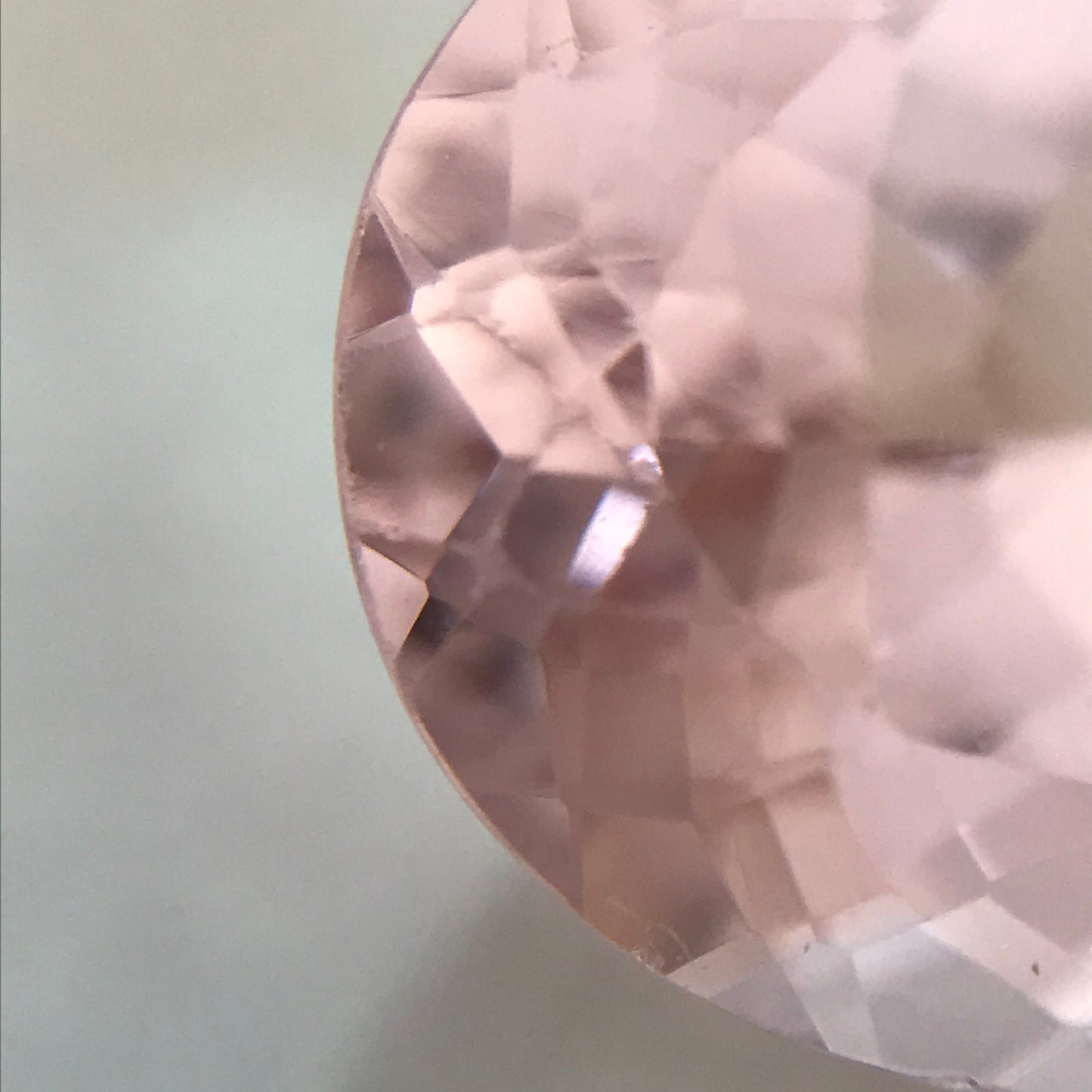 8.40 Carat Peach Pink Morganite 16x12mm Oval Cut Loose Gem Unmounted Gemstone Beryl Peachy Pink Morganite Large Faceted Stone