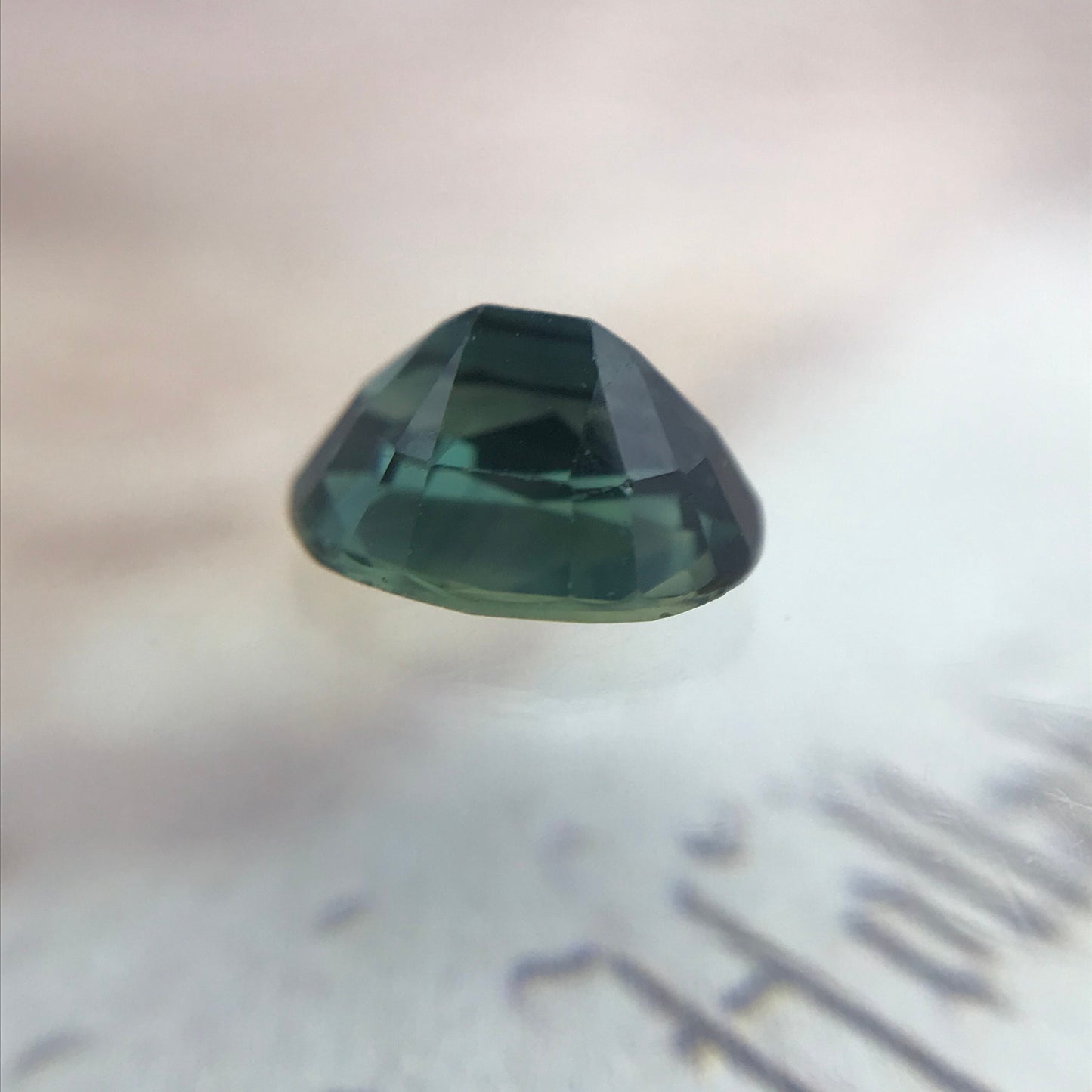 Natural Blue Sapphire 7x5mm Oval 1.23 Carat Corundum Midnight Dark Blue Faceted Loose Unmounted Gemstone Earth Mined US Seller