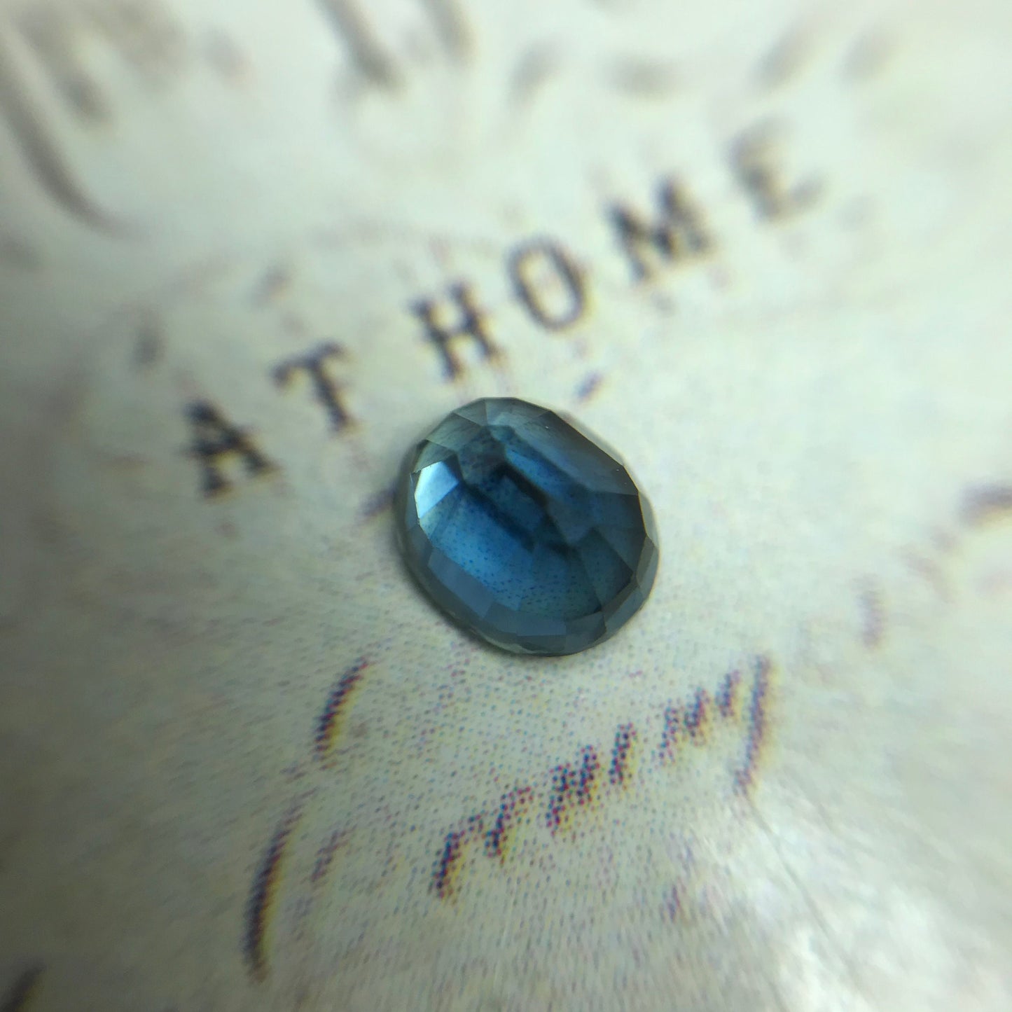 5.7x4.7mm Natural Classic Blue Sapphire 0.87 Carats Oval Cut, Medium Blue Sapphire Faceted Loose Sapphire, Unmounted Gemstone