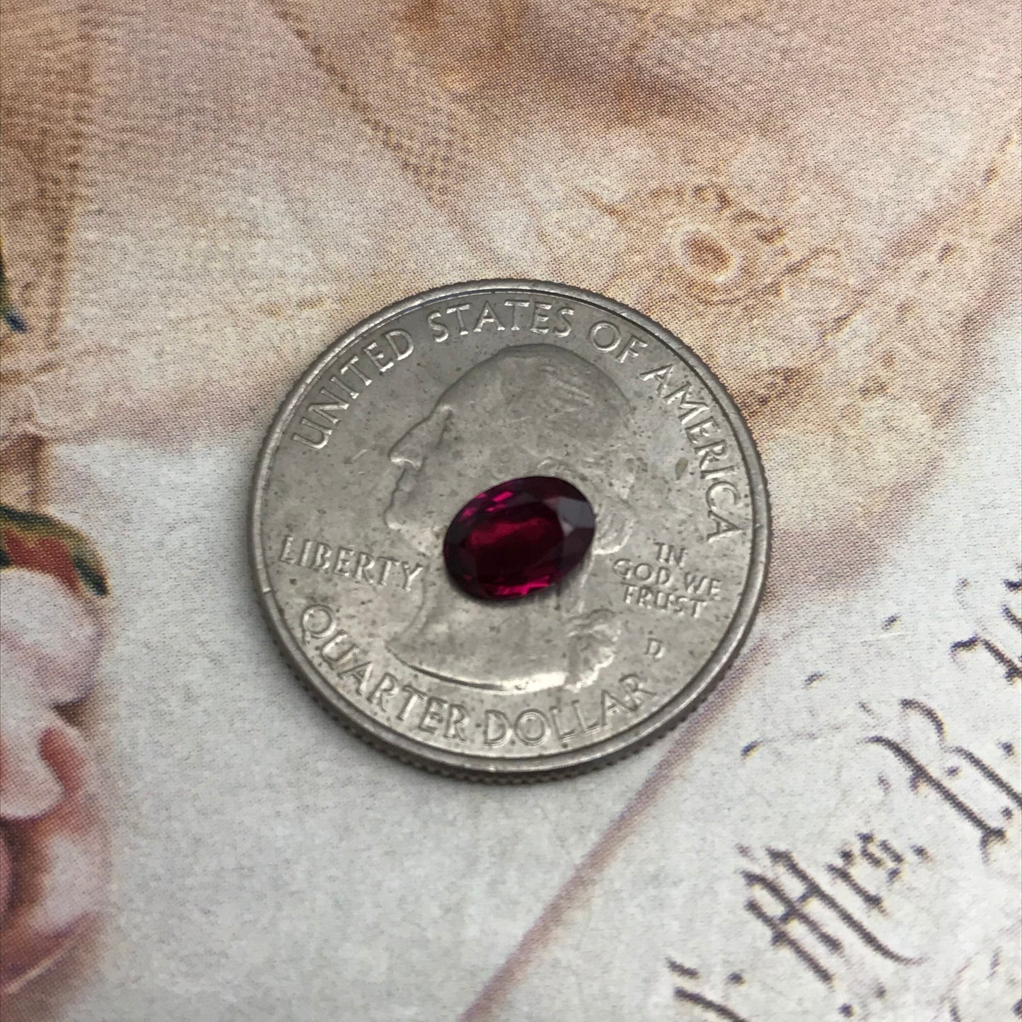 7x5mm Natural Ruby Heat Only 0.88 Carat Dark Purplish Red Loose Faceted Oval Cut Gem, July Birthstone