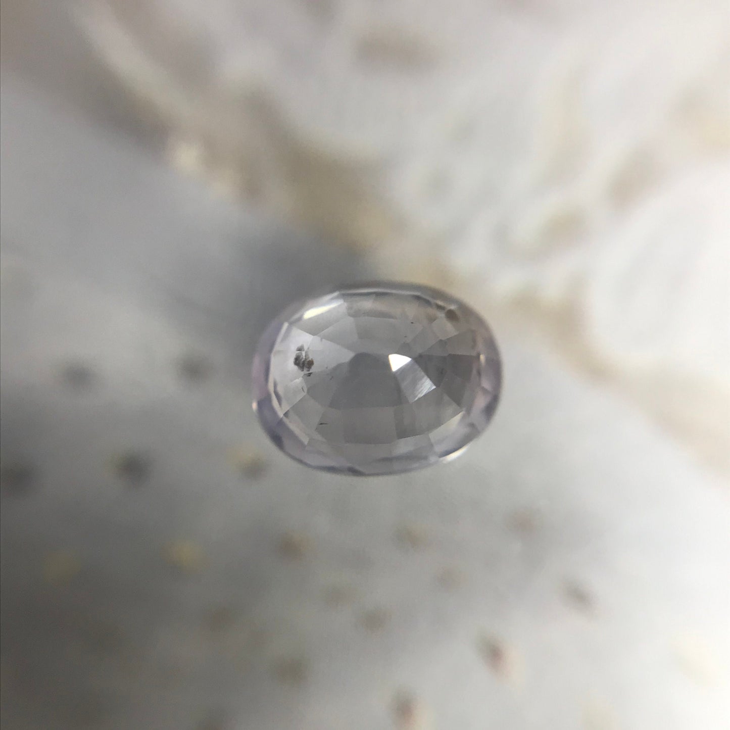 Bluish Purple Sapphire 1.19 carat 6.6x5.2 mm Oval Cut, Natural Madagascar Sapphire, Faceted Loose Gemstone