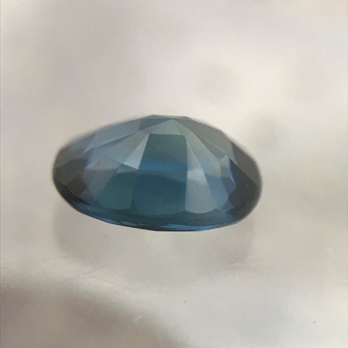 0.44 carat Natural Blue Sapphire 5x3.7 mm Oval Cut, Heat Only, Faceted Loose Gemstone Unmounted Gem, Earth Mined Stone
