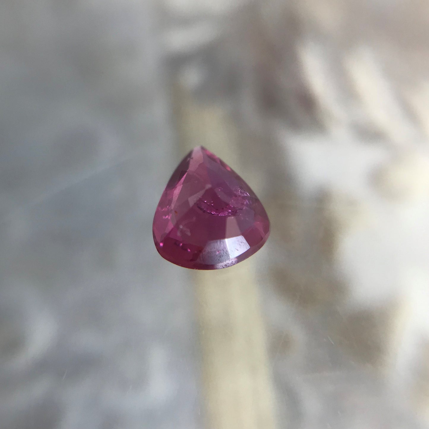 Natural Ruby 5x4mm Pear Cut No Heat Clarity Enhanced Gemstone Loose Faceted Corundum July Birthstone Treated Ruby