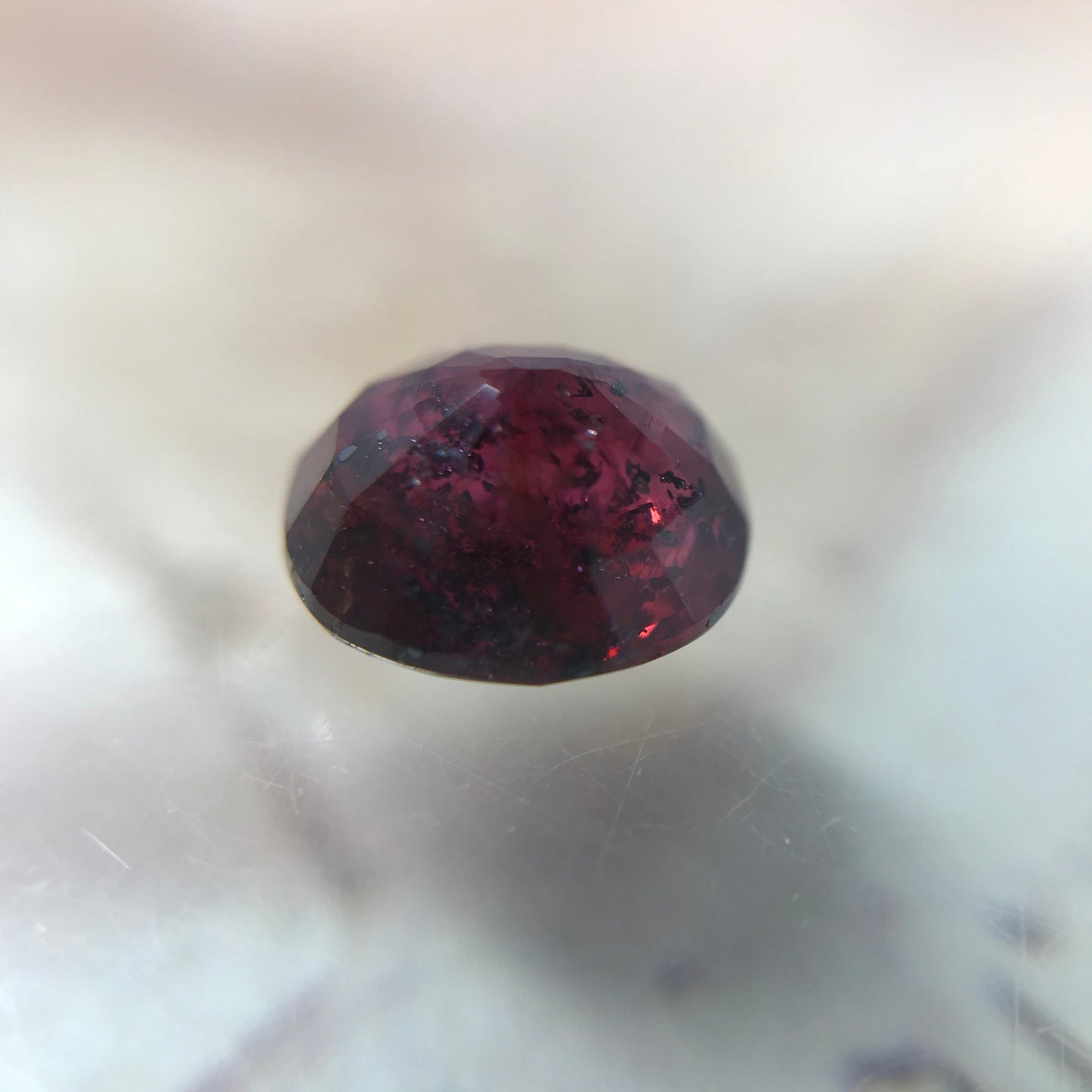 Natural Ruby Low Heat 2.02 Carat 7.4x6.6mm Loose Gemstone Faceted Gem Corundum Oval Cut Red Beautiful July Birthstone Earth Mined