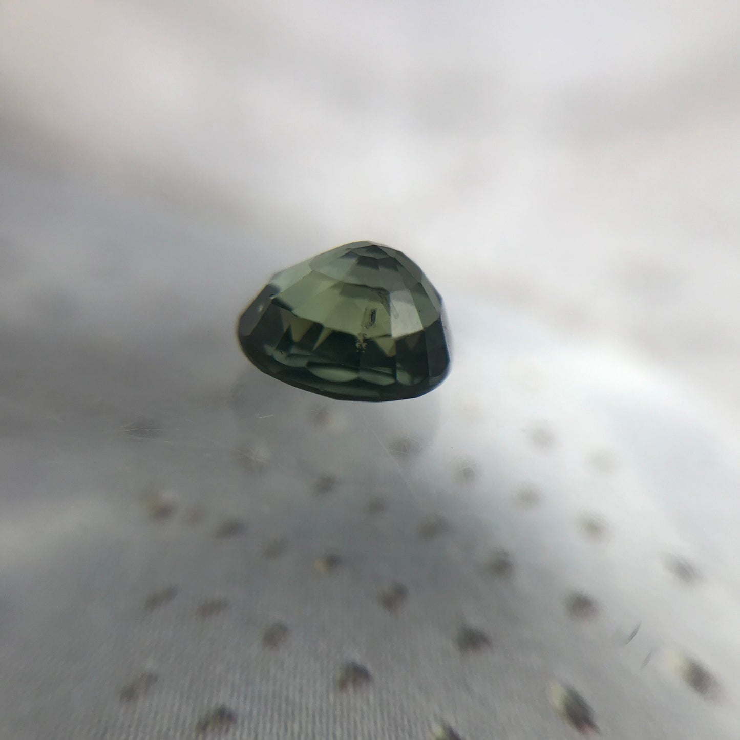 6x5mm Natural Blue Green Sapphire 1.13 carat, Oval Cut Corundum Faceted Loose Unmounted Gem Gemstone Earth Mined Genuine Bluish Green