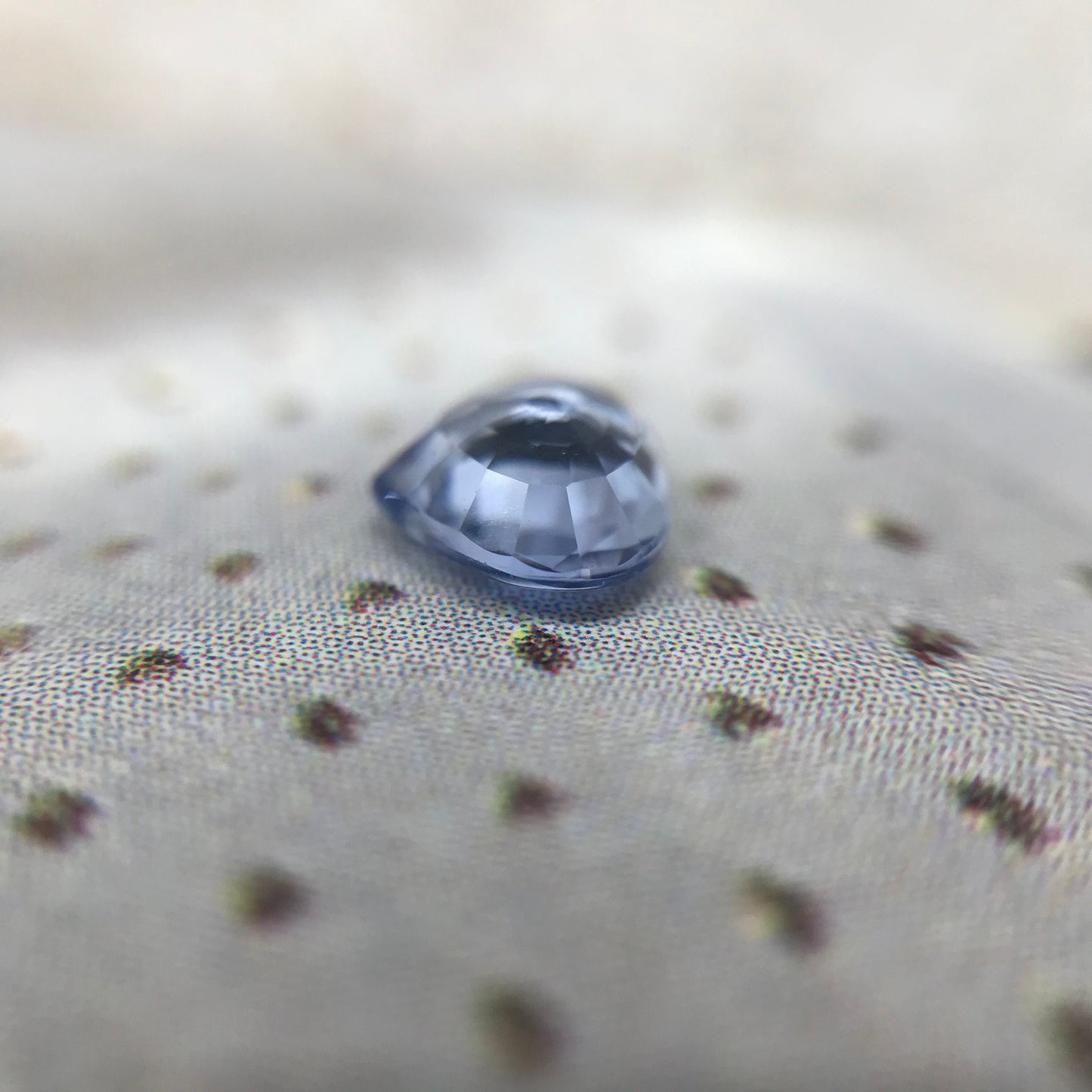 Natural Blue Sapphire 6x5mm 0.65 Carats Heart Cut Corundum Light Blue Gem Faceted Loose Unmounted Gemstone