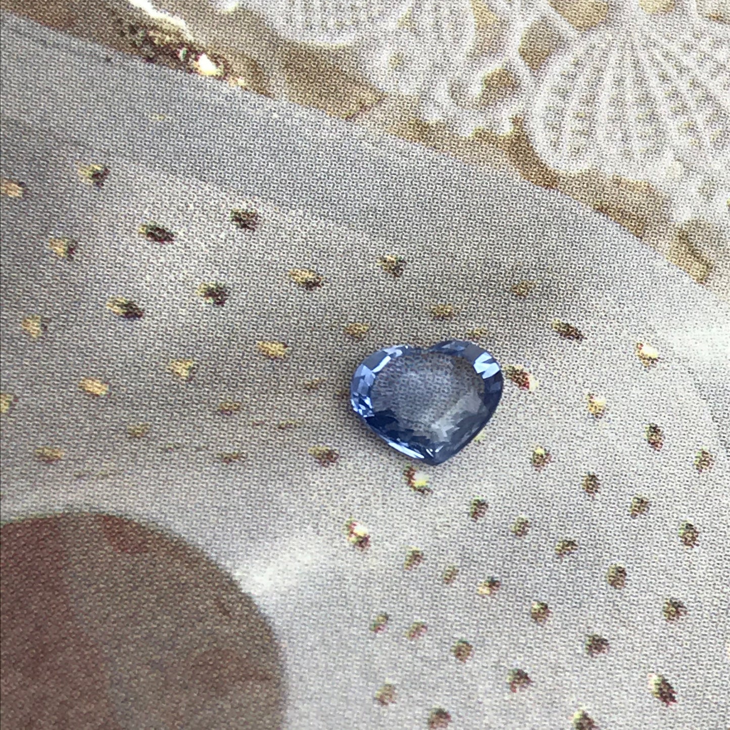 Natural Blue Sapphire 6x5mm 0.65 Carats Heart Cut Corundum Light Blue Gem Faceted Loose Unmounted Gemstone