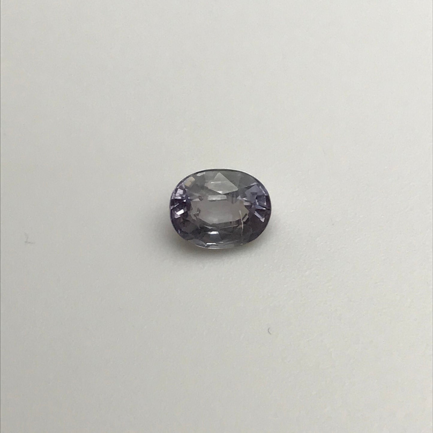 Bluish Purple Sapphire 1.19 carat 6.6x5.2 mm Oval Cut, Natural Madagascar Sapphire, Faceted Loose Gemstone
