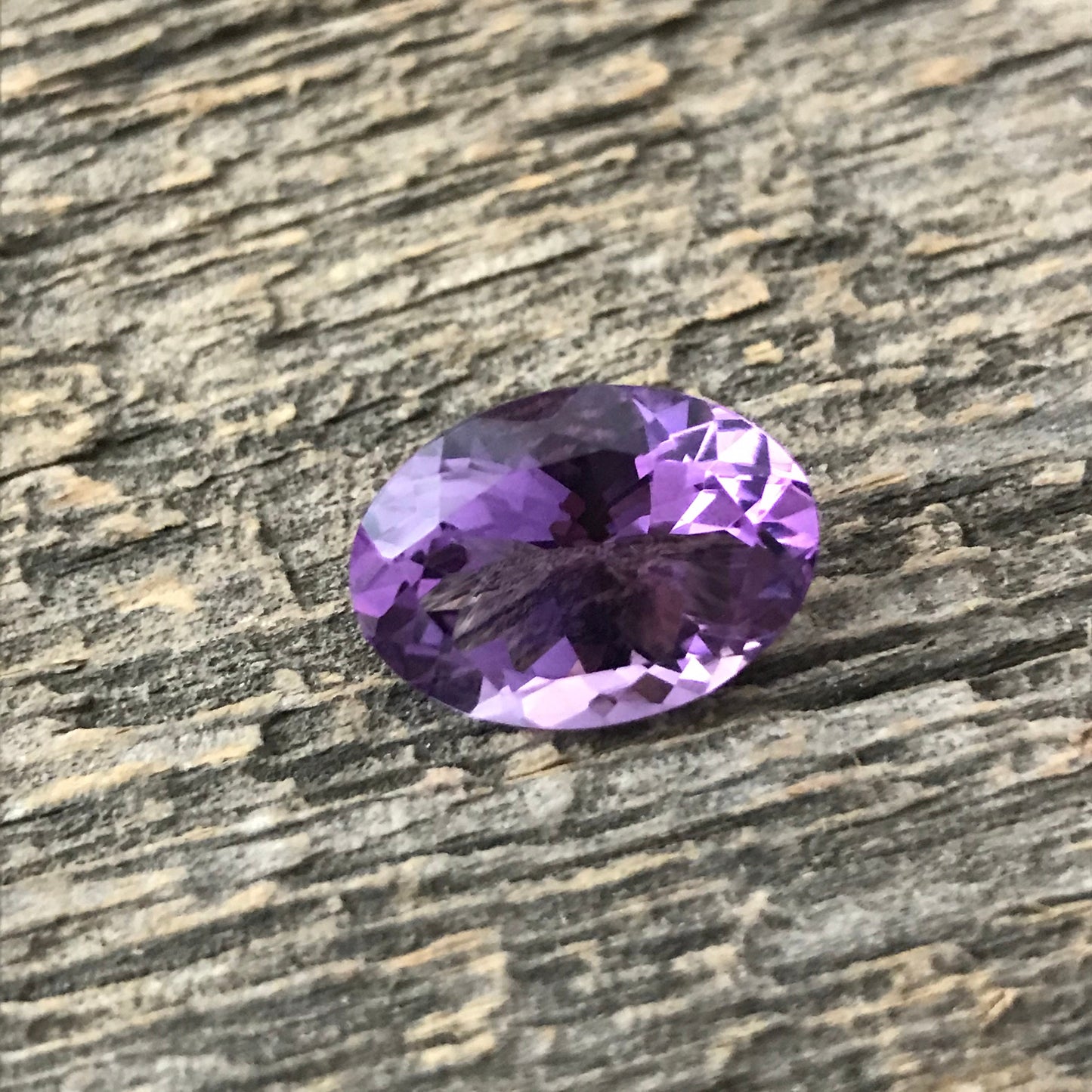 18x13mm Reclaimed Amethyst, 11.34 Natural Purple Amethyst, Recycled Ethical Loose Gemstone,