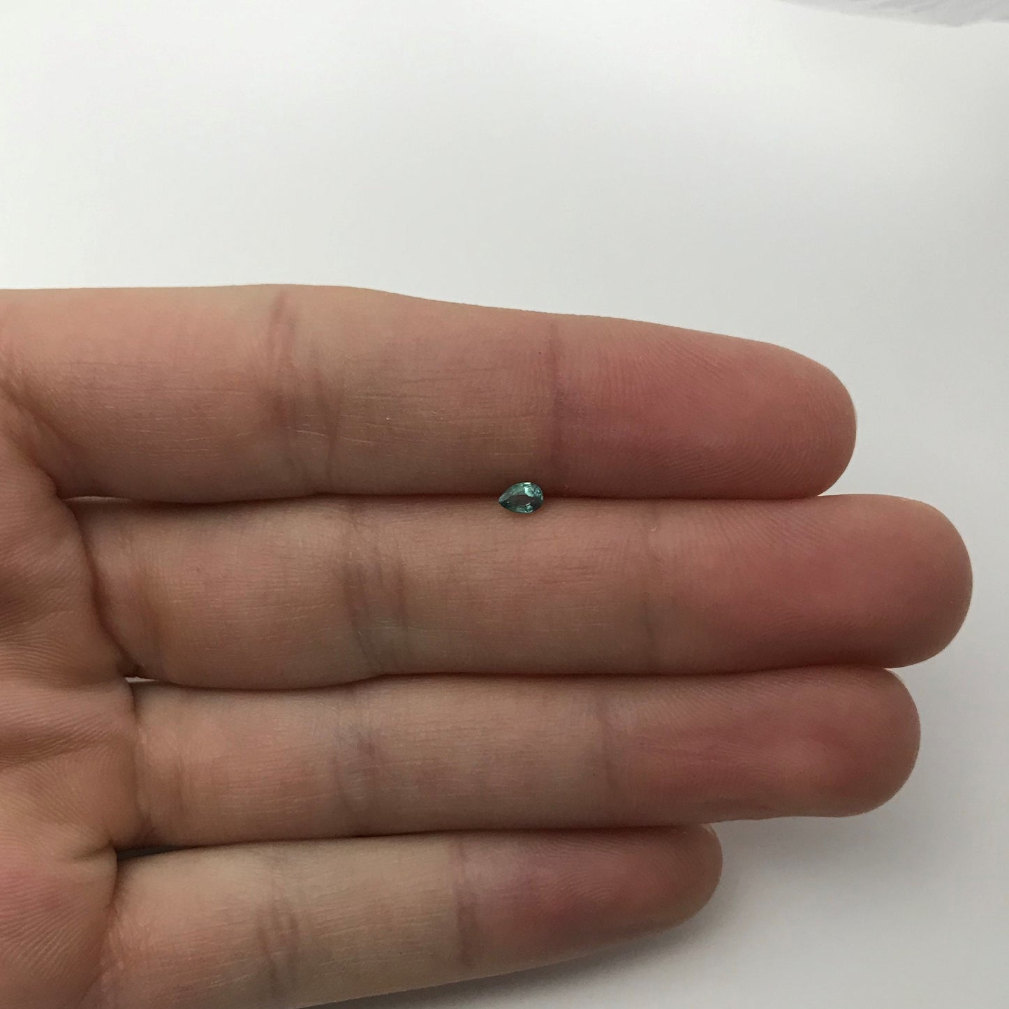 0.19 Carat Natural Alexandrite Chrysoberyl 3.7x2.5mm Pear Blue Green Purple Loose Real Gemstone Faceted Gem Rare Color Change 0.2 ct