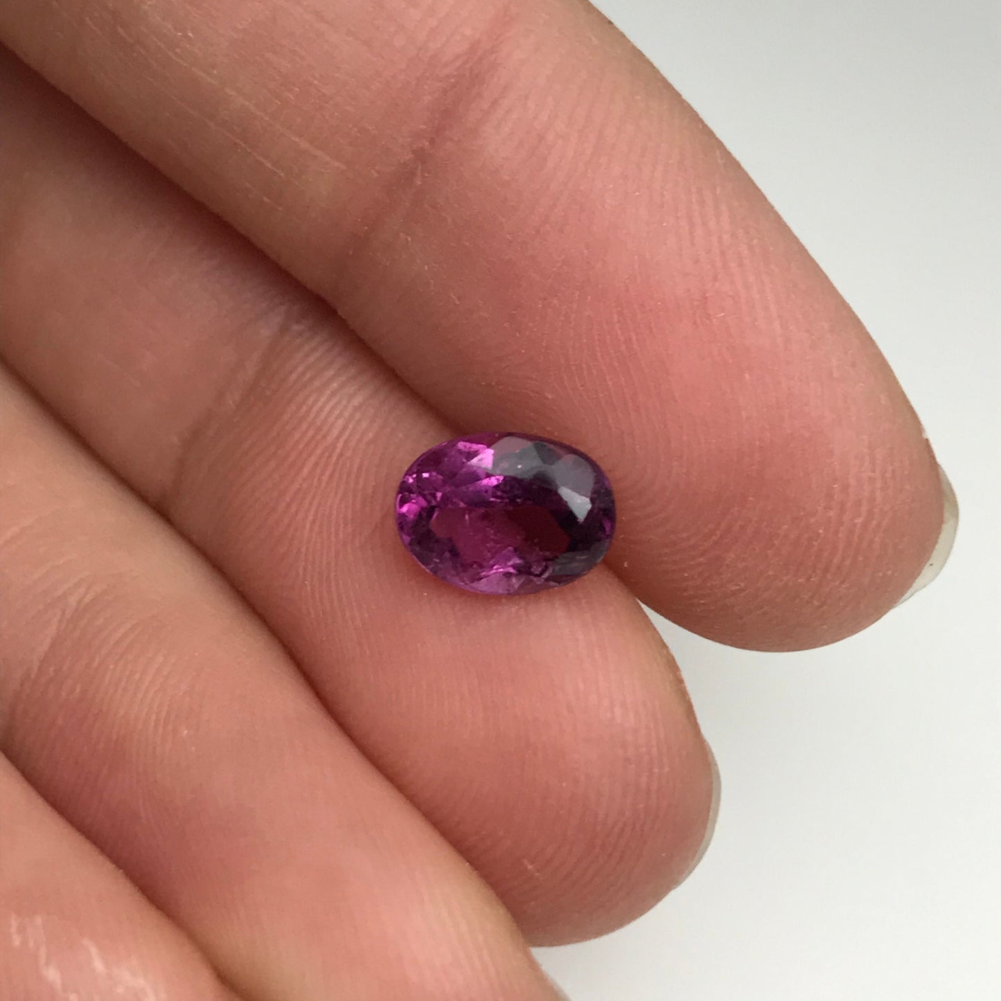 Purplish Pink Tourmaline 1.40 Carat 8.x6mm Pear cut, Loose Natural Gemstone, Reclaimed Gem US Seller - Recycled Tourmaline