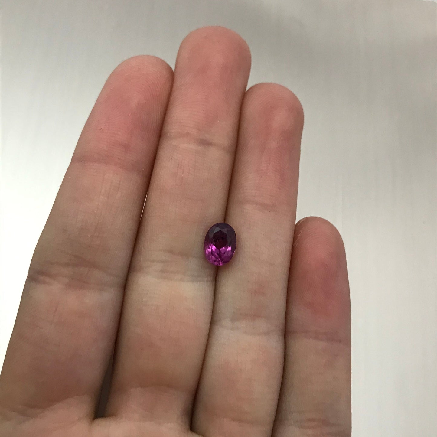Purplish Pink Tourmaline 1.40 Carat 8.x6mm Pear cut, Loose Natural Gemstone, Reclaimed Gem US Seller - Recycled Tourmaline