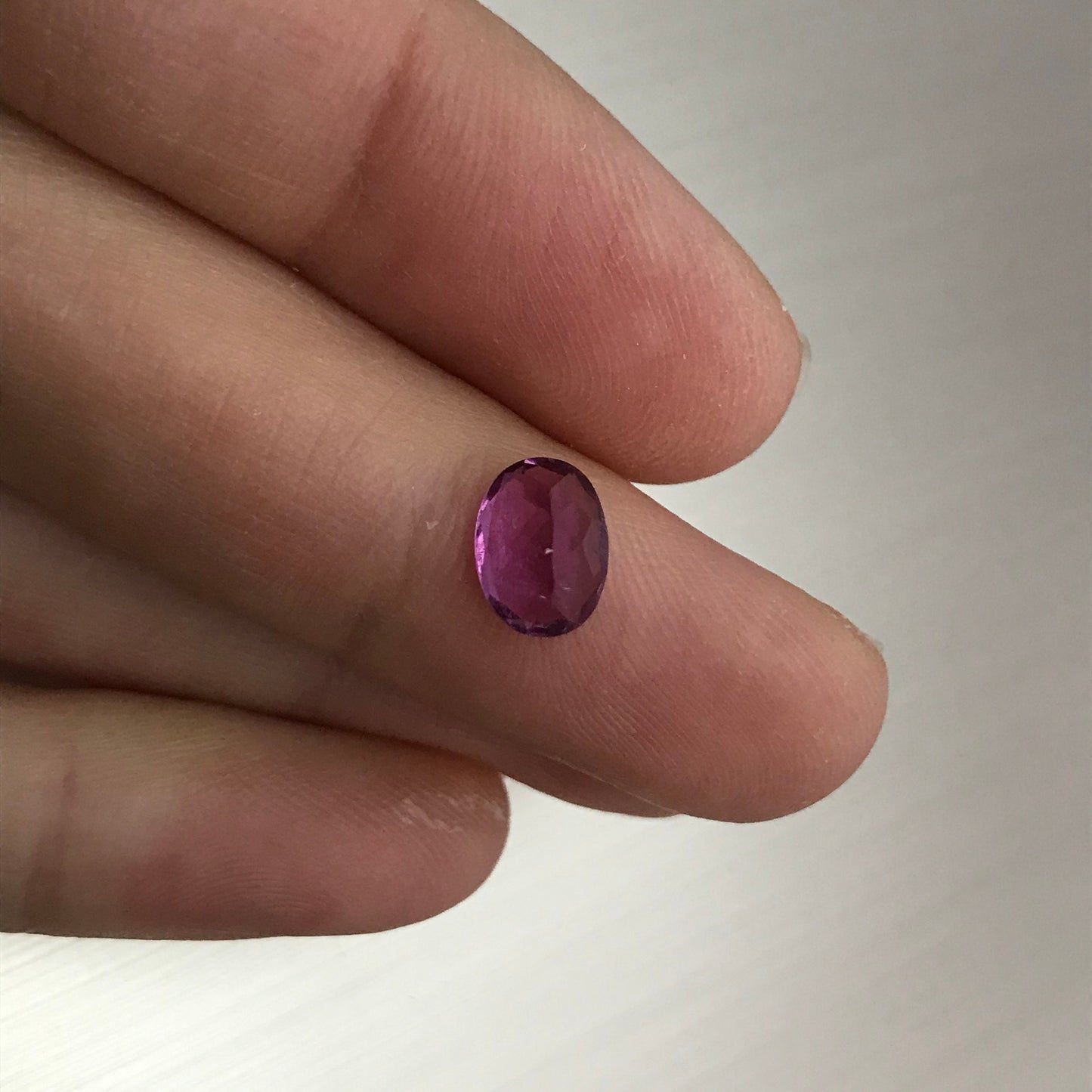 Purplish Pink Tourmaline 1.40 Carat 8.x6mm Pear cut, Loose Natural Gemstone, Reclaimed Gem US Seller - Recycled Tourmaline