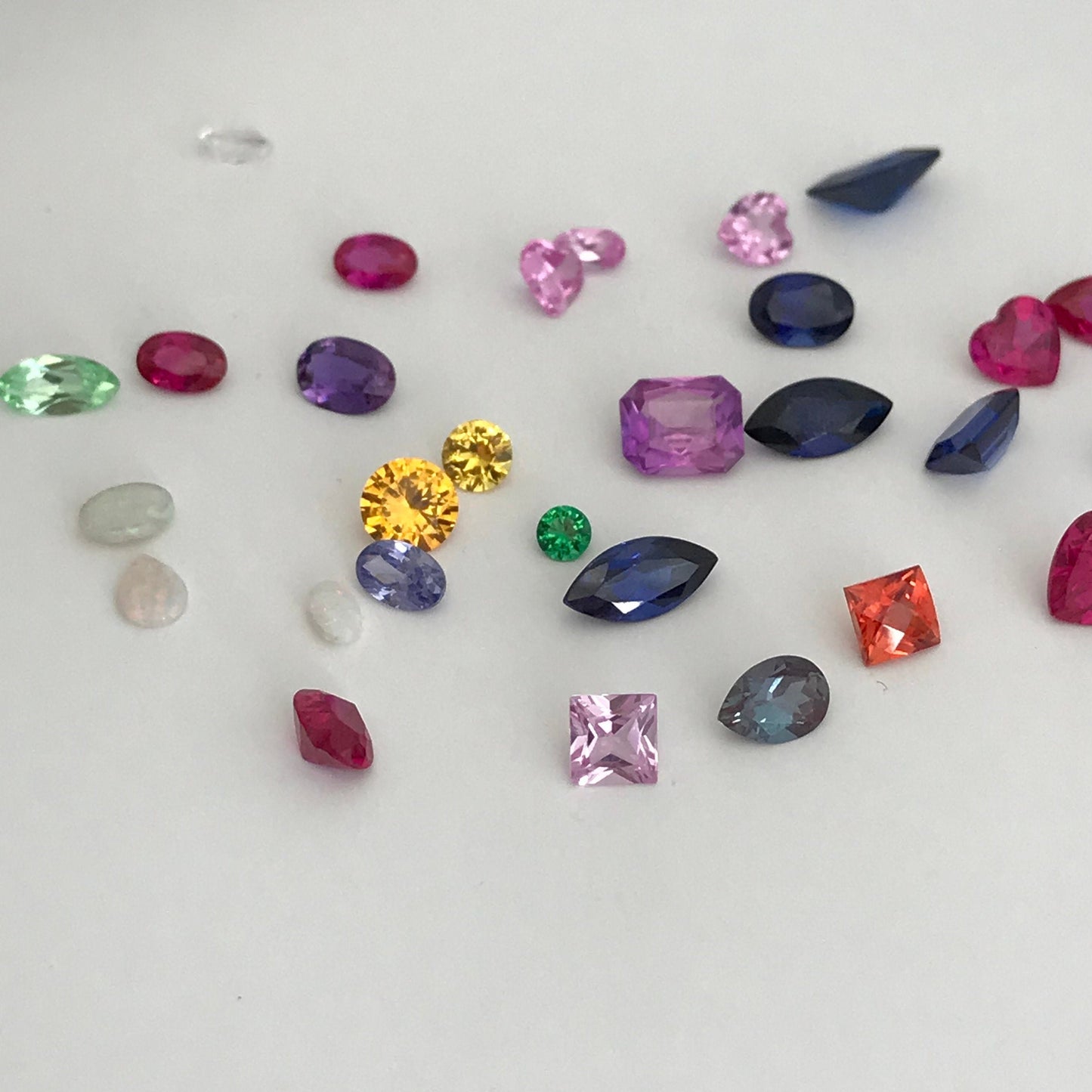 One-Surprise Gemstone! Loose Faceted Precious and Semiprecious Gem, Between 3x4mm-12x8mm, Topaz, Citrine, Amethyst, Ruby, Sapphire, Emerald,