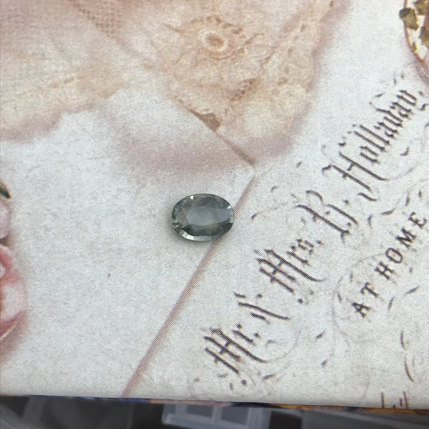 Color Change Natural Sapphire 7.5x5.7 mm Oval 1.20 Carat - Purple to Green Untreated Gemstone - Corundum Gem Faceted Loose Unmounted