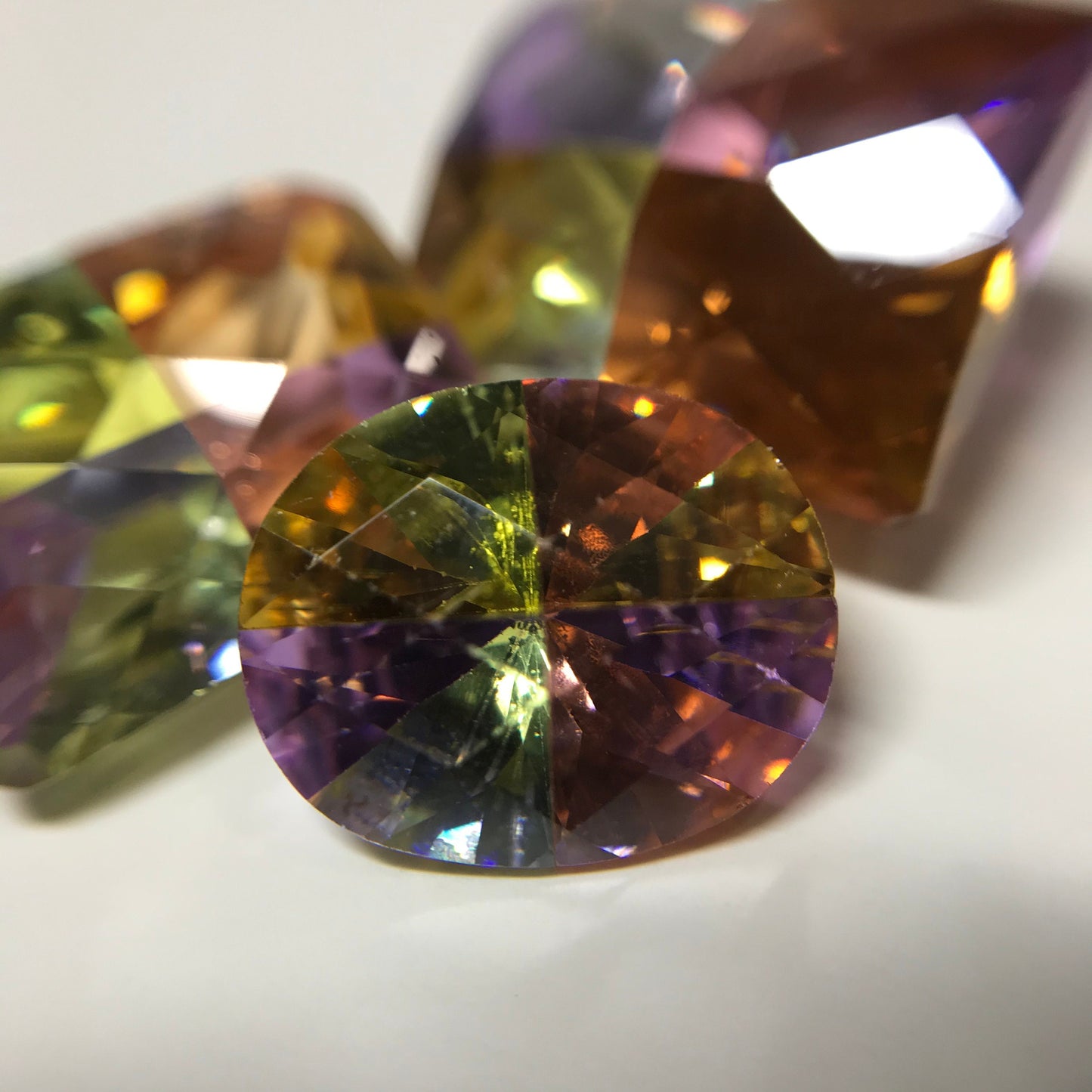 Pick One Loose Cubic Zirconia CZ Pink Purple Yellow Orange12x10mm,14x10, 15x12 Large Loose Colorful Inexpensive Gem, Multi Color Gem