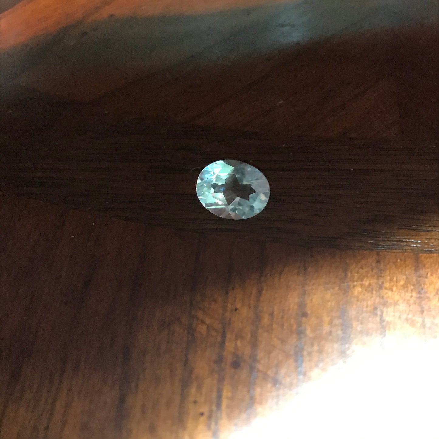 2.28 carat Light Blue Aquamarine 10x7.8mm Oval Cut, Unmounted Faceted Loose Gemstone