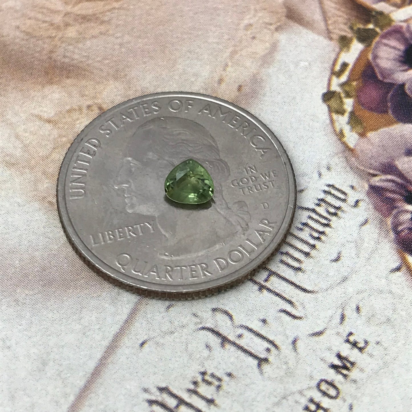 0.49 carat Natural Sapphire 5x4.5mm Fat Pear Cut Bluish Green Corundum Faceted Loose Unmounted Gemstone Earth Mined Genuine Stone