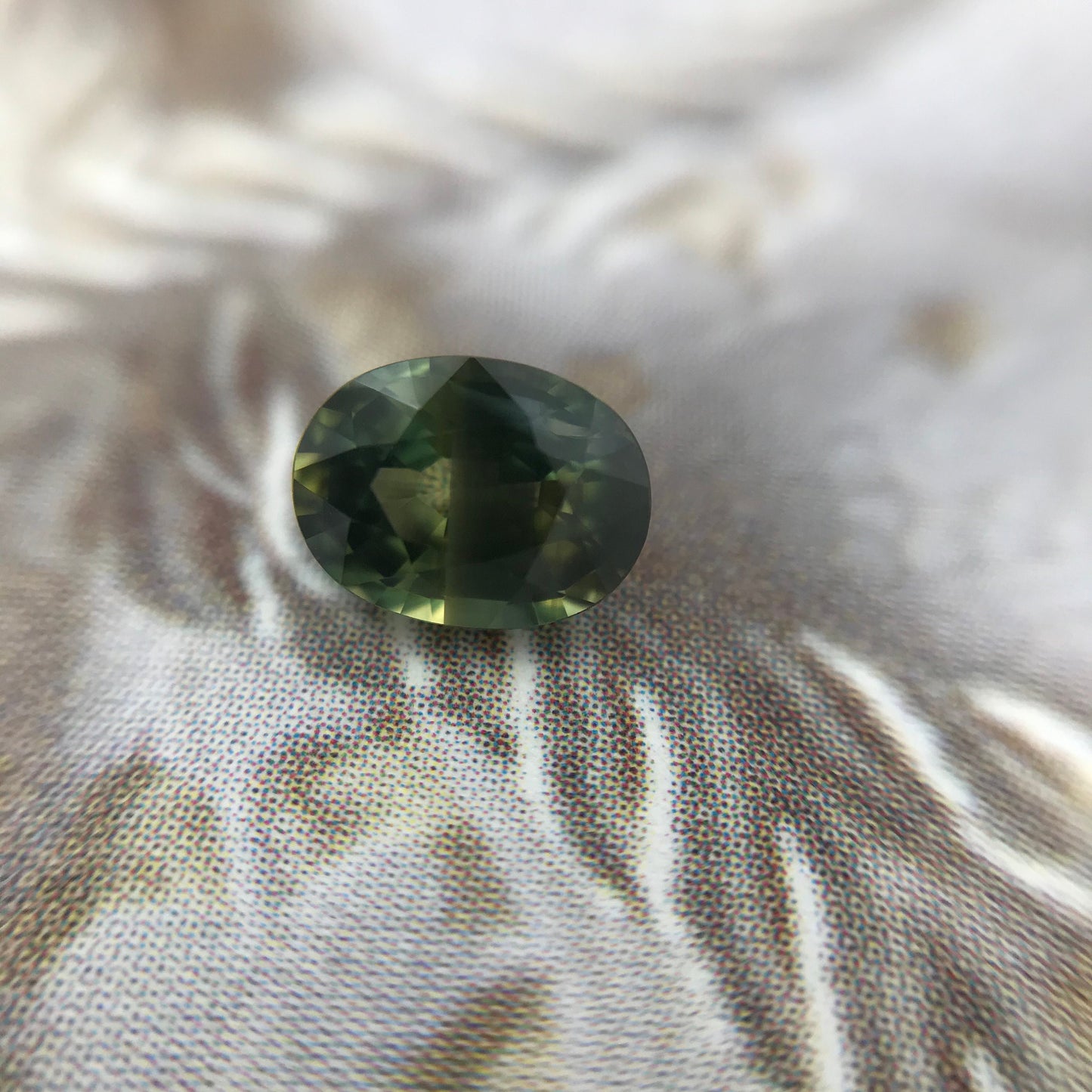 0.87carat Natural Bluish Green Sapphire Oval Cut 6x4.6mm Sapphire Faceted Loose Teal Sapphire Unmounted
