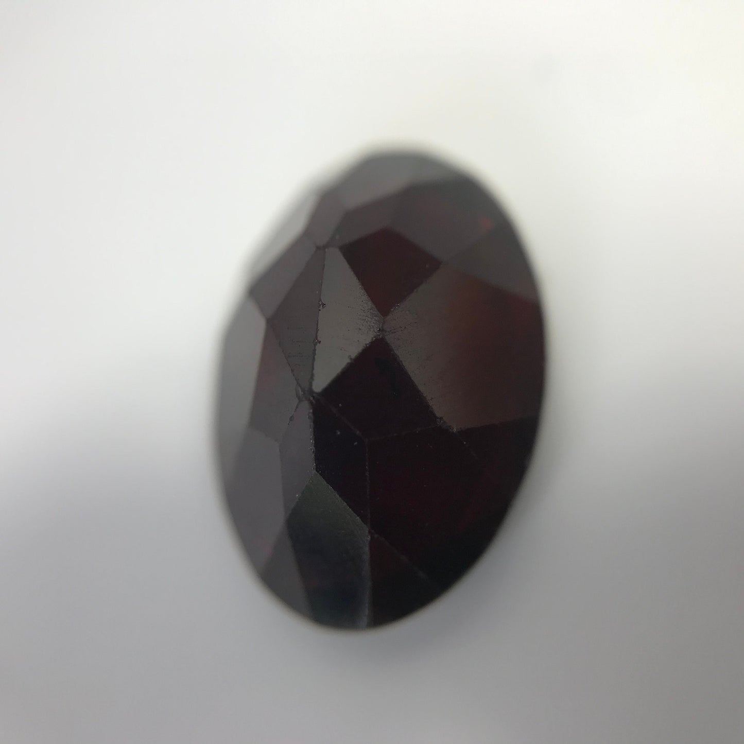 Dark Red Garnet 7.03 Carat 14x10mm Oval Cut