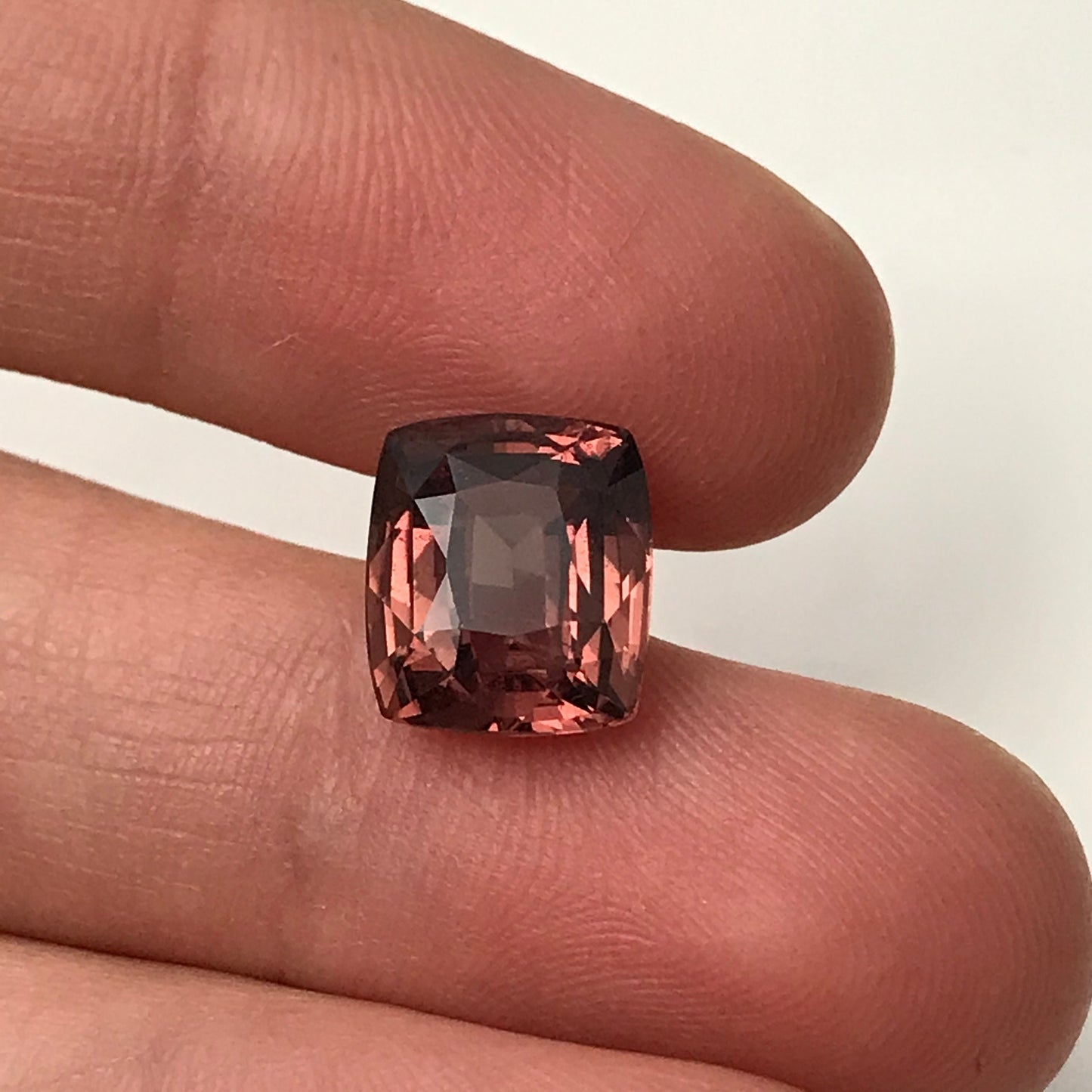 6 ct GIA Certified No Heat Natural Sapphire 10.5x9.2mm Fancy Sapphire Loose Faceted Cushion Cut Gemstone Gem, Tanzania Sapphire