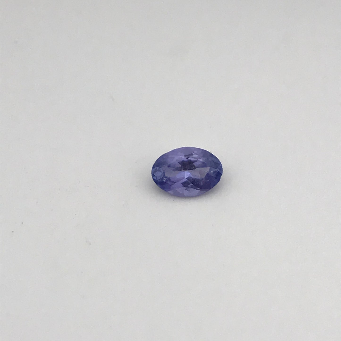 0.54 carat Violet Blue Tanzanite 6.3x4.3 mm Oval Cut, Faceted Loose Gemstone