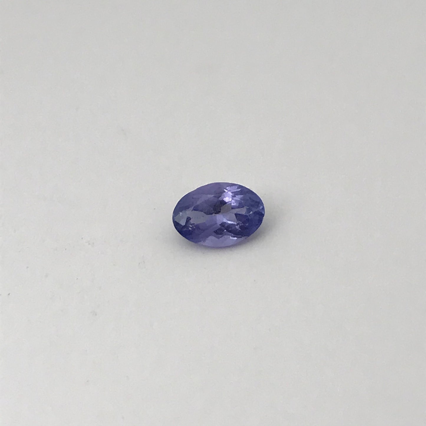 0.54 carat Violet Blue Tanzanite 6.3x4.3 mm Oval Cut, Faceted Loose Gemstone