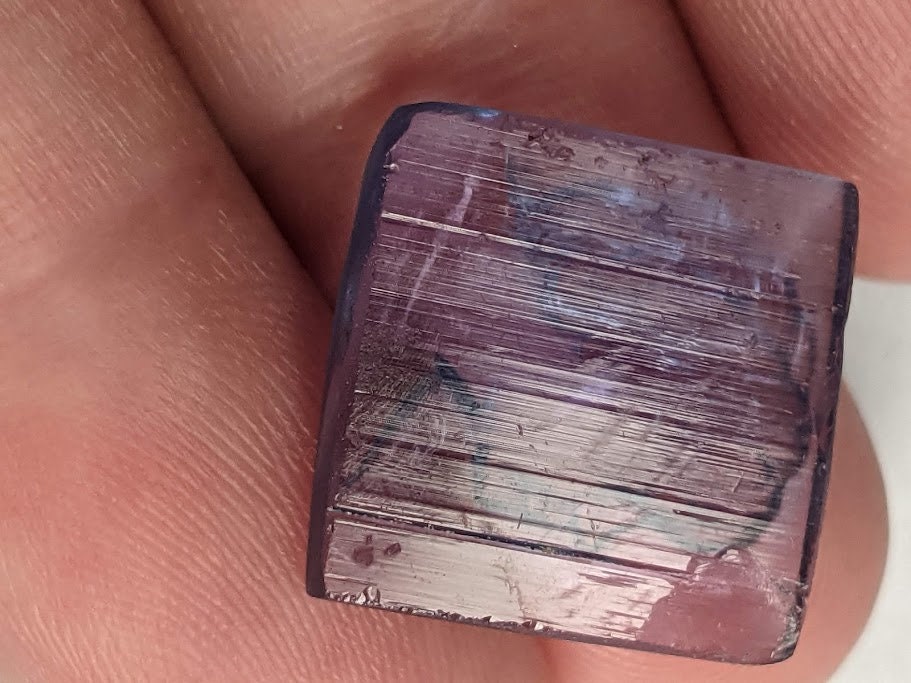 10 carat Tanzanite Cameo Carving of Woman's Face Cabochon 14.5mm x14.6 mm Square Purple Violet Zoisite Carved Gemstone