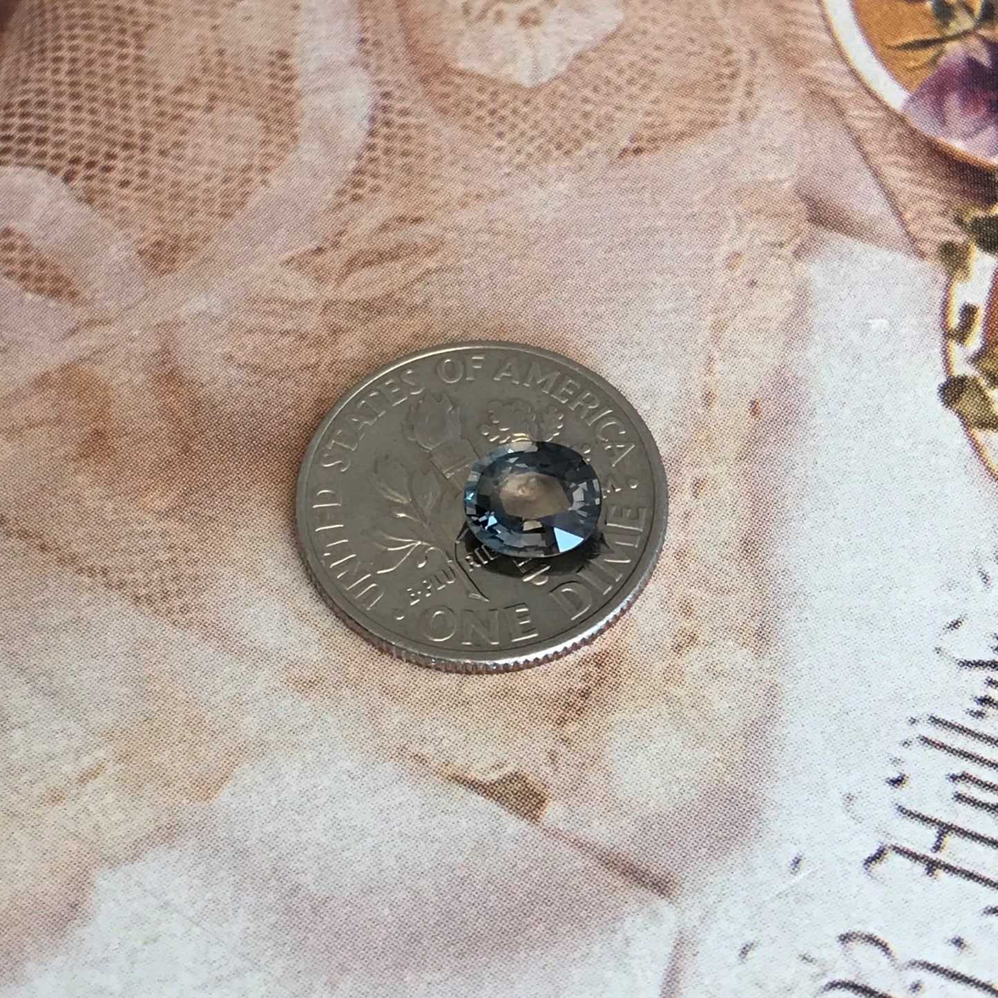 Color Change Natural Sapphire 6.4x5.4mm Oval 0.96 Carat - Blue Purple to Blue Green Gemstone - Corundum Gem Faceted Loose Unmounted