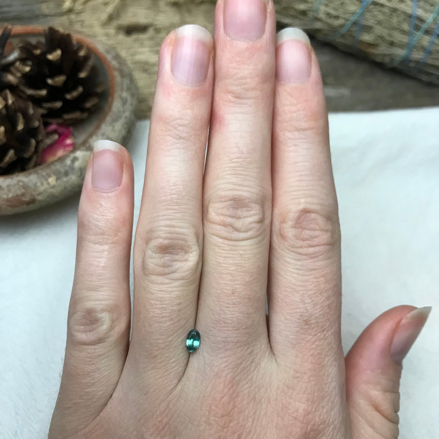 0.32 ct Natural Alexandrite Chrysoberyl 5x3mm Green Violet Loose Real Gemstone Faceted Gem Rare Carat Color Change Oval