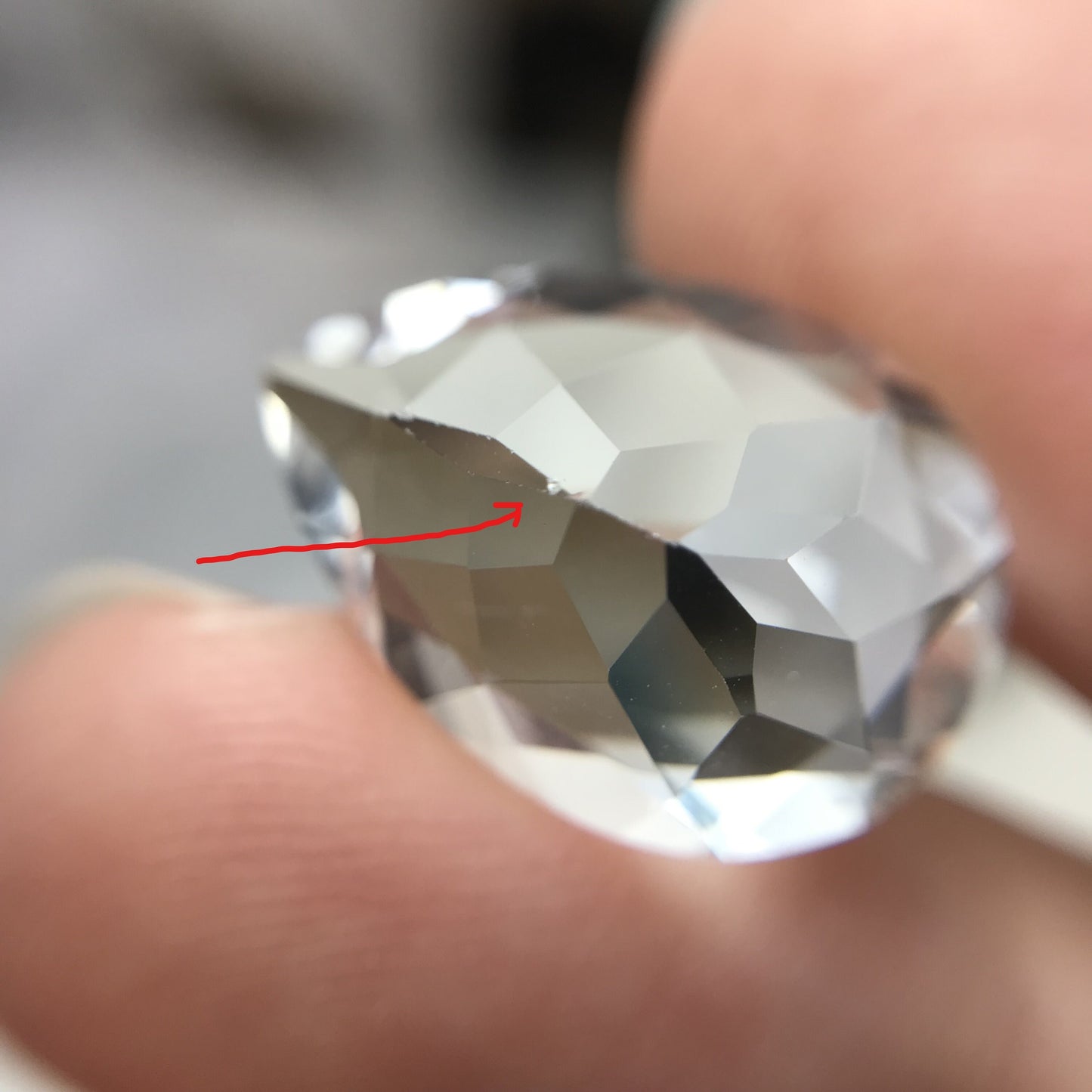 18x13 mm Clear Topaz 13.71 carat, Pear Cut Loose Gem Reclaimed/Recycled Gemstone, Faceted White Topaz