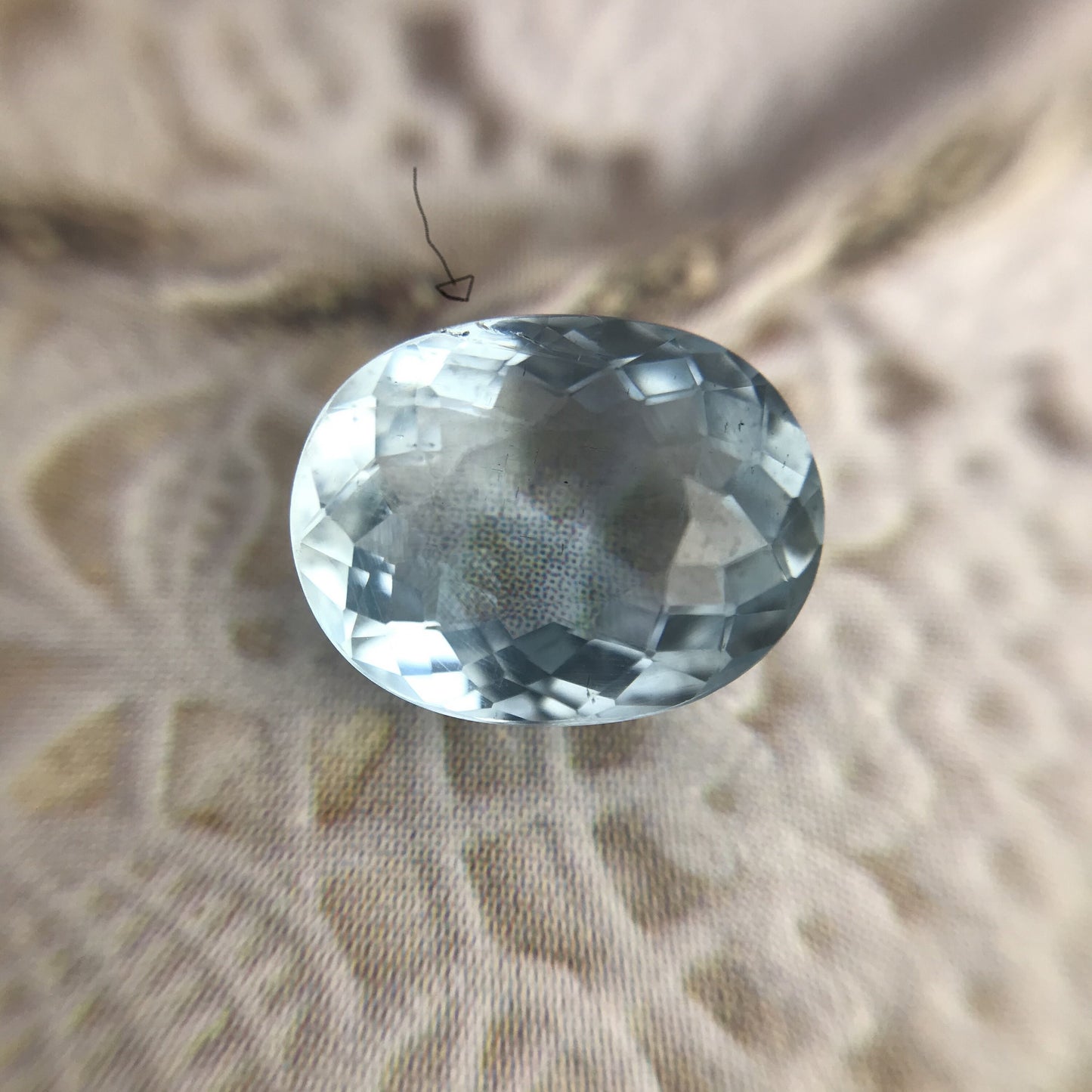 10x8mm Natural Greenish Blue Aquamarine 2.69 carats Light Blue Oval Cut Loose Gem Faceted Gemstone Beryl March Birthstone