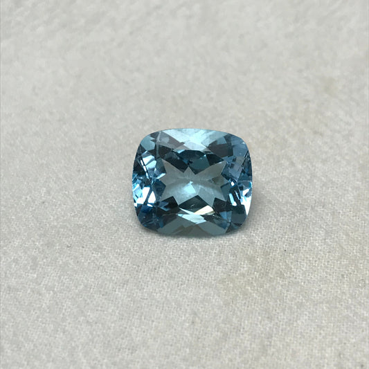18.56 ct Sky Blue Topaz 16x14.5 Cushion Cut Loose Gemstone Blue Topaz, Recycled Faceted Blue Topaz, December Birthstone