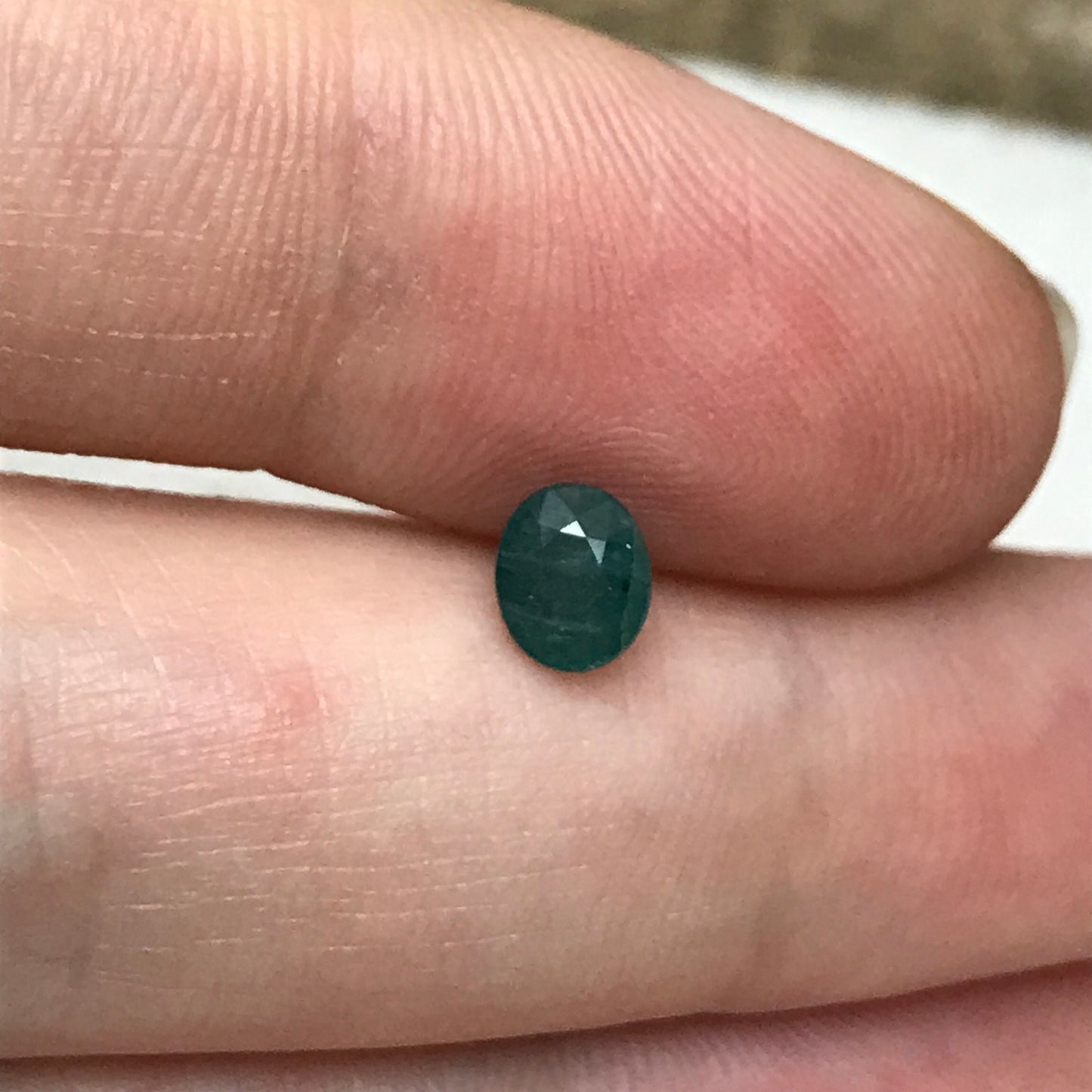 Natural Green Grandidierite 0.57 cts, 5.5x4.5 Oval Cut loose Rare Gemstone Faceted Gem Natural Rare Gems,