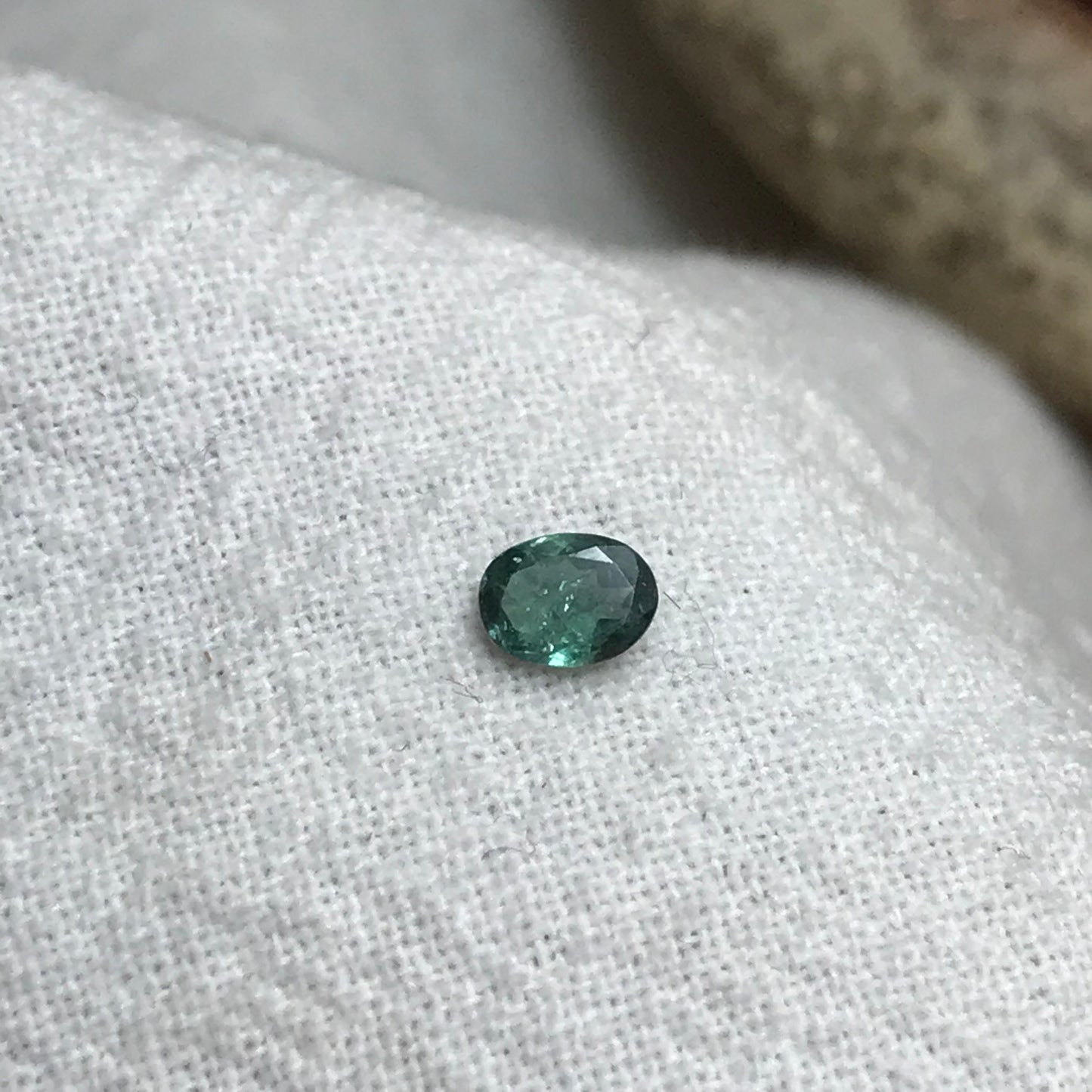 0.25 ct Natural Alexandrite Chrysoberyl 4.3x3.2mm Green Violet Loose Real Gemstone Faceted Gem Rare Carat Color Change Oval