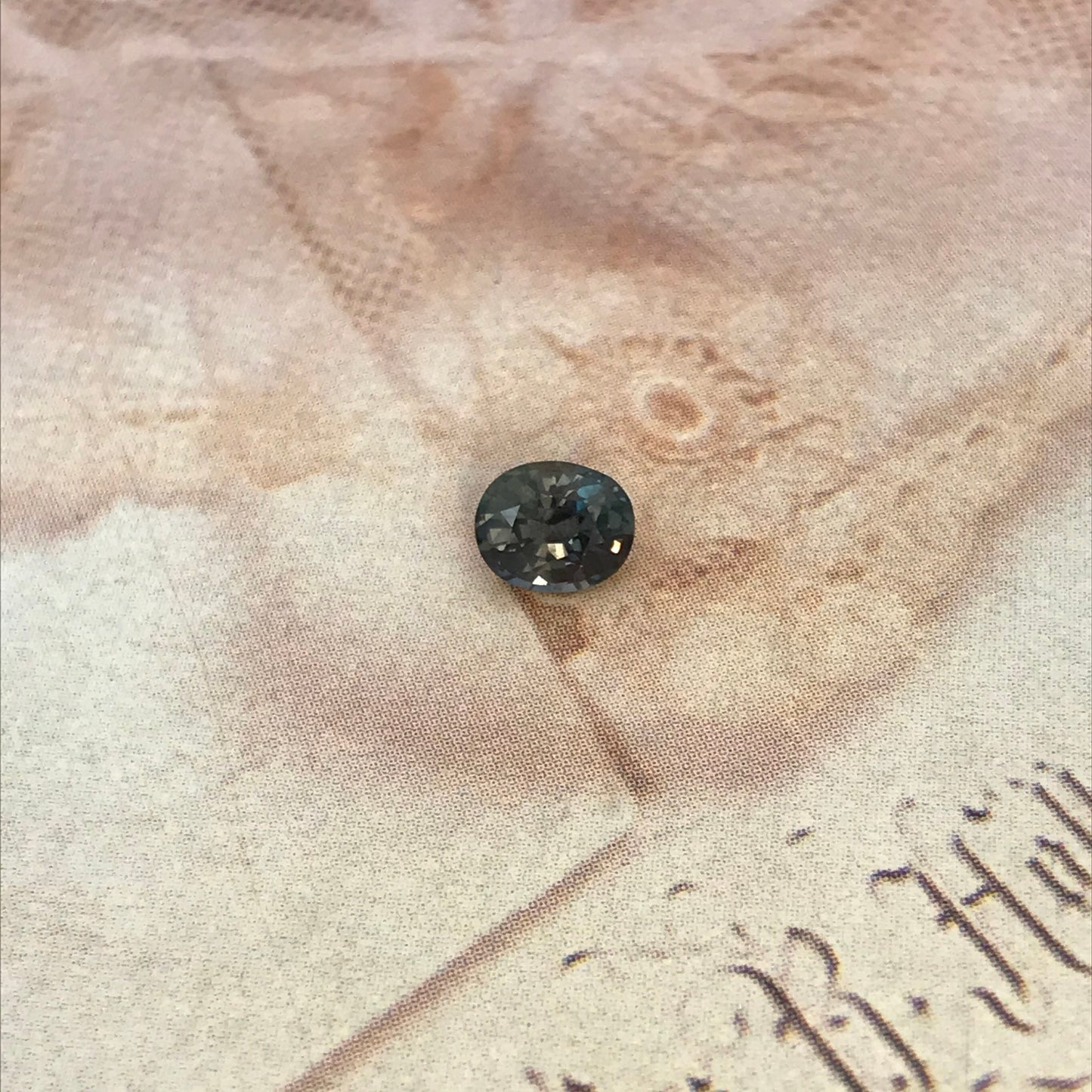 Color Change Natural Sapphire 6x5mm Oval 0.82 Carat - Purple Blue Green Gemstone - Corundum Gem Faceted Loose Unmounted